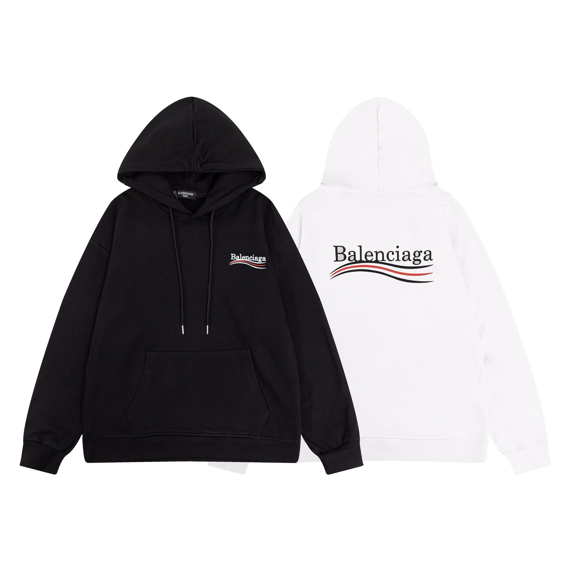 1:1 Version new classic stripes print hoodie