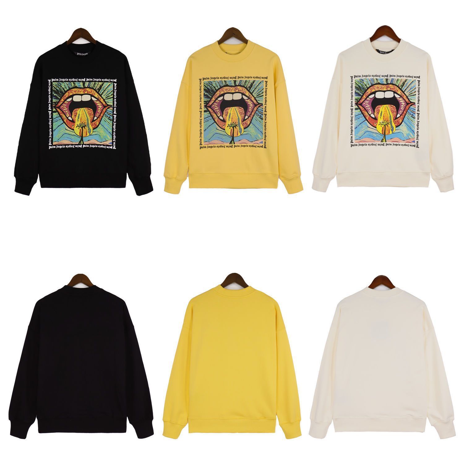 New basic color with letter print long sleeve tshirt