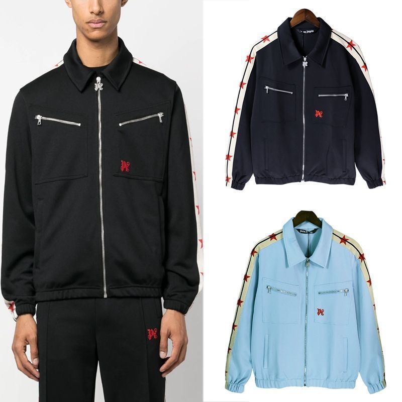 New arrival black blue color jacket