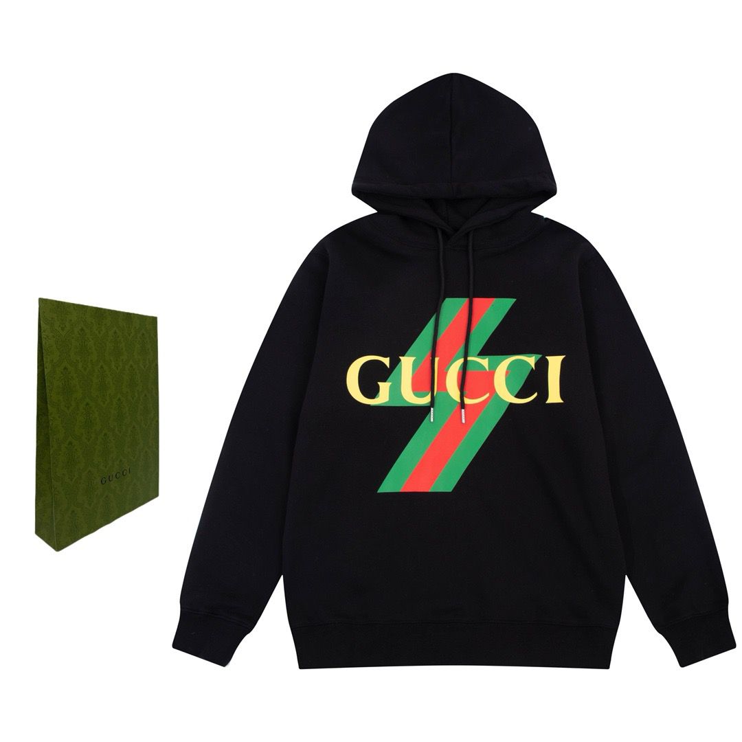 1:1 Version new classic colorful logo print hoodie
