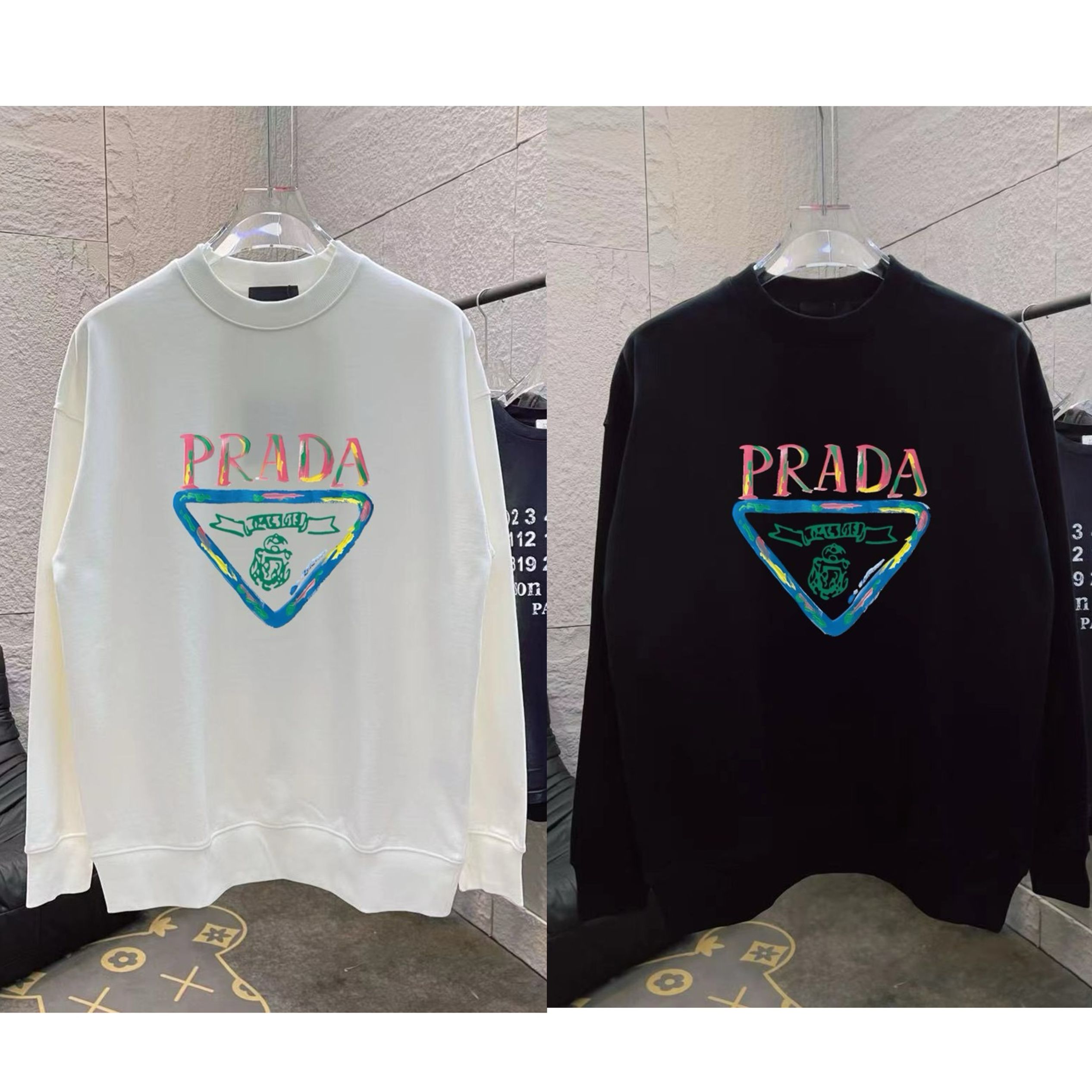 1:1 Version new special letter logo crewneck