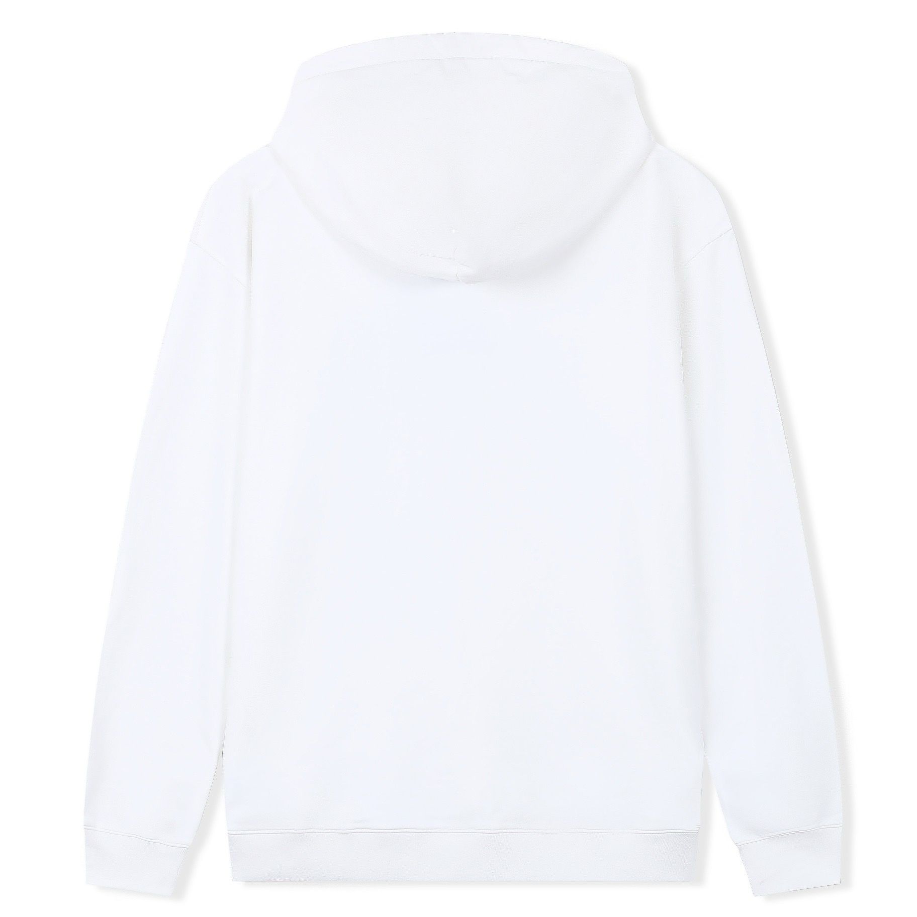 1:1 Version new arrival white with cute bear print hoodie