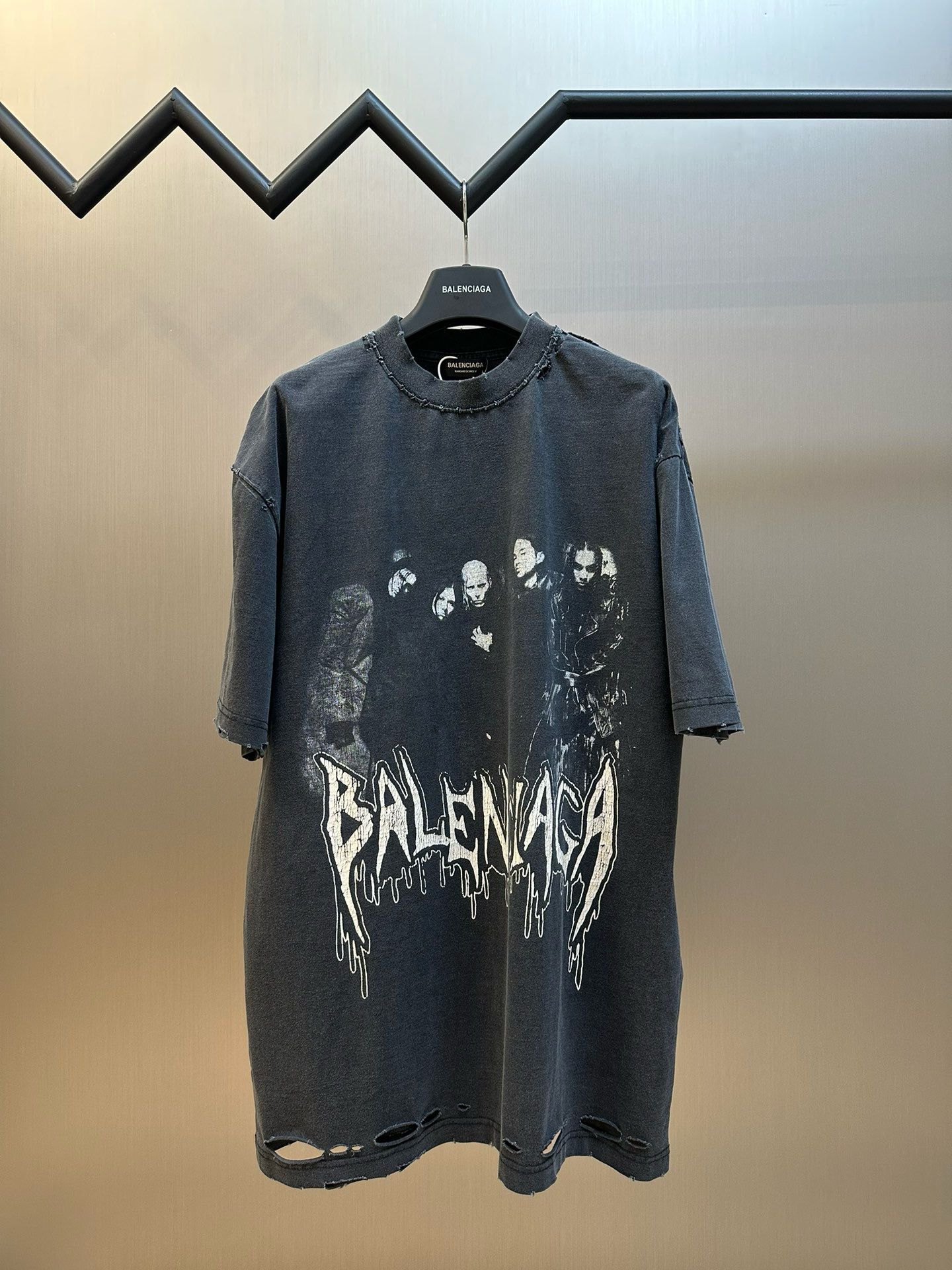 1:1 Version new 53th Ultra limited band portrait oversize tee
