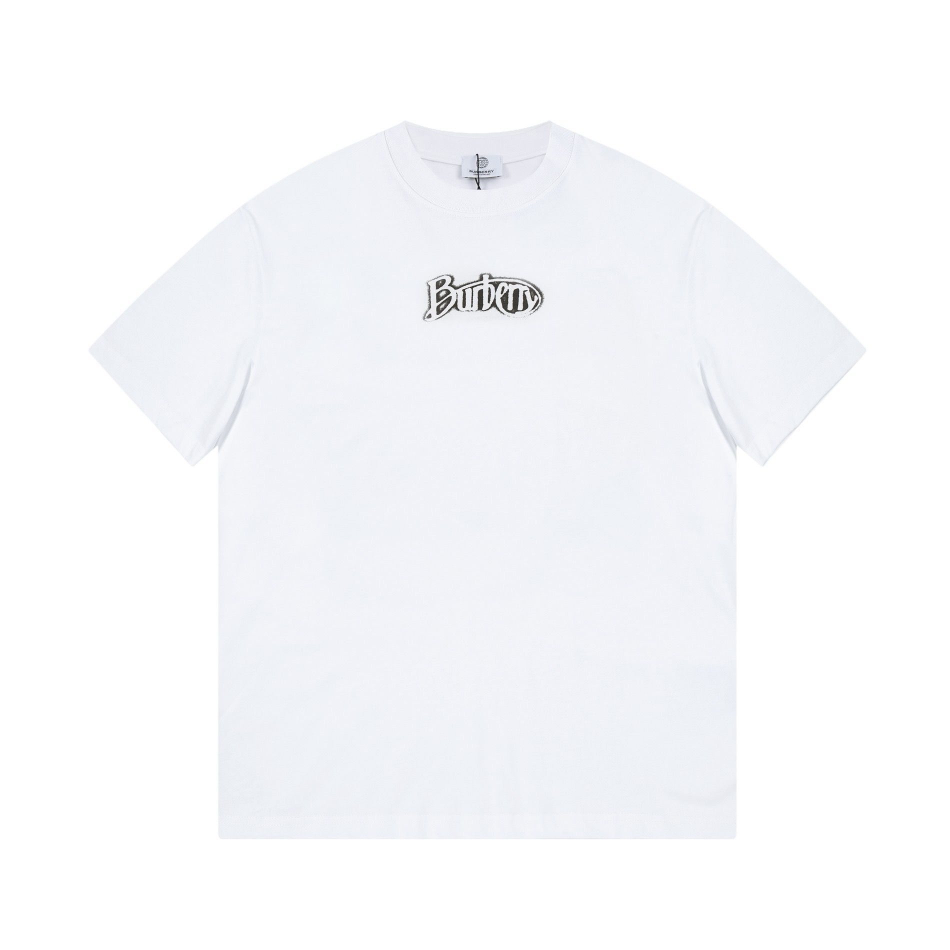 1:1 version new letter logo print tee