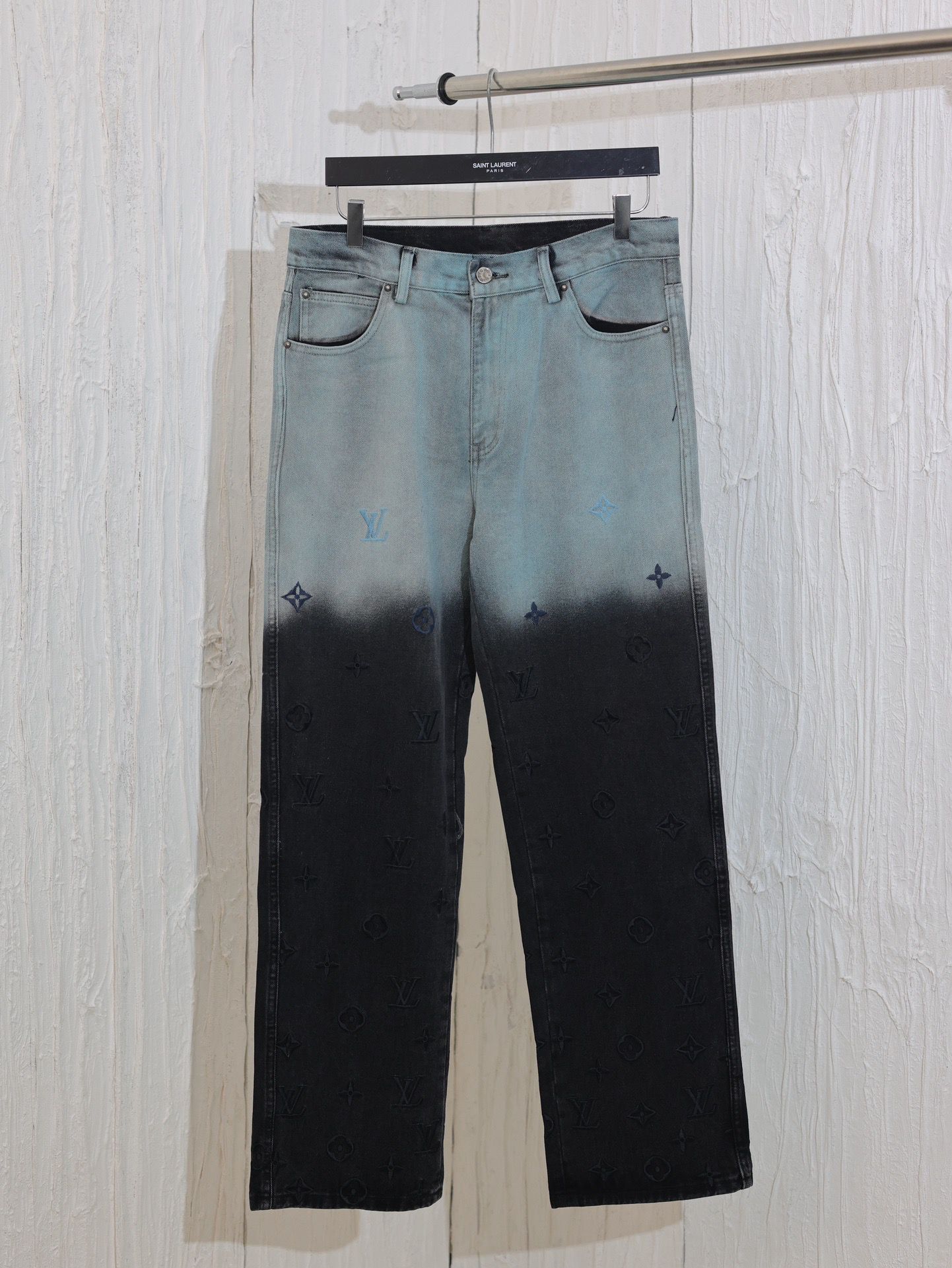 1:1 Version new arrival gradient blue jeans
