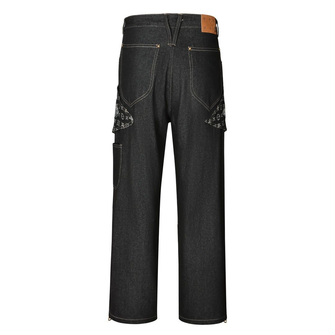 1:1 Top version patch new style jeans