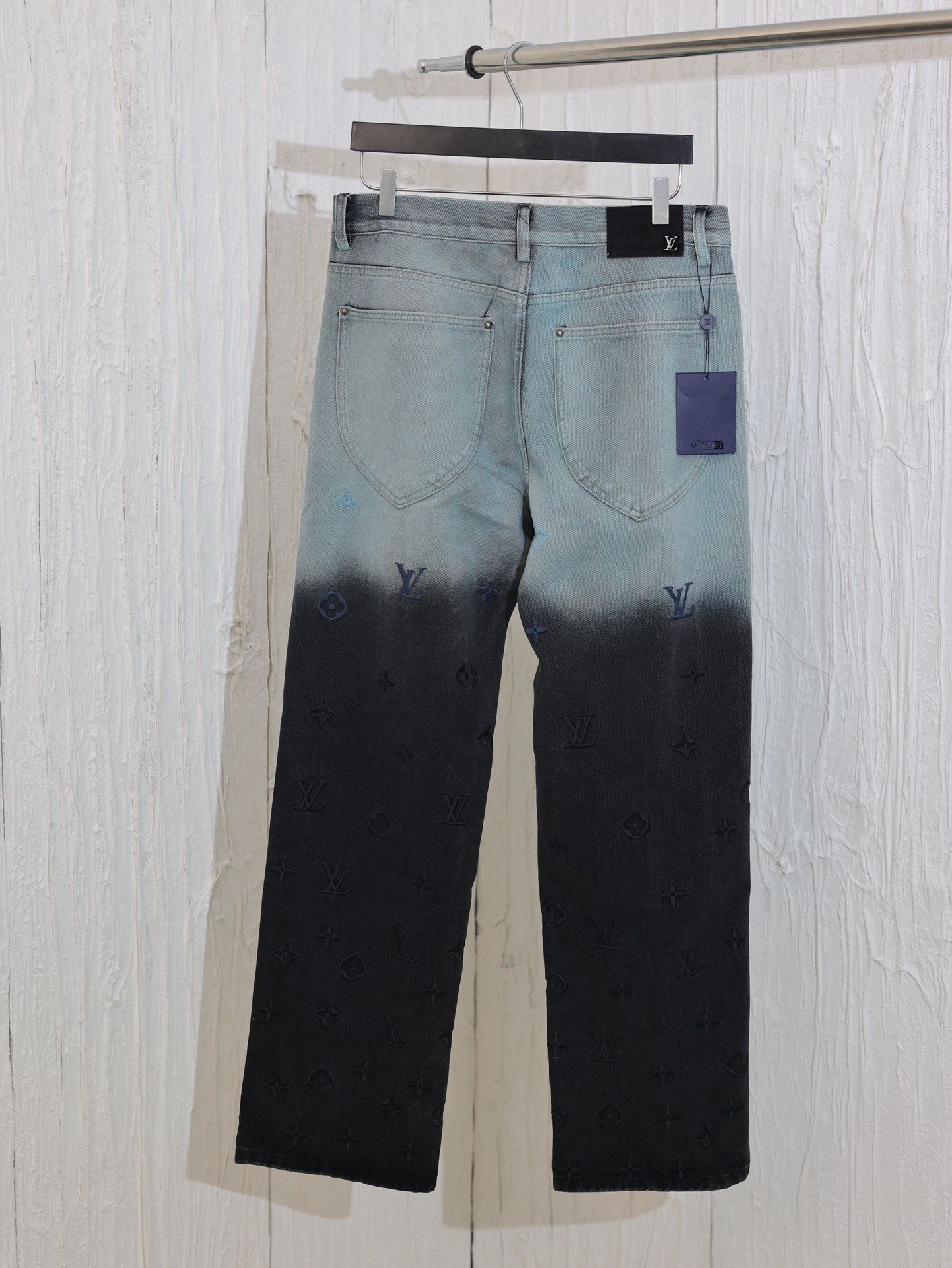 1:1 Version new arrival gradient blue jeans
