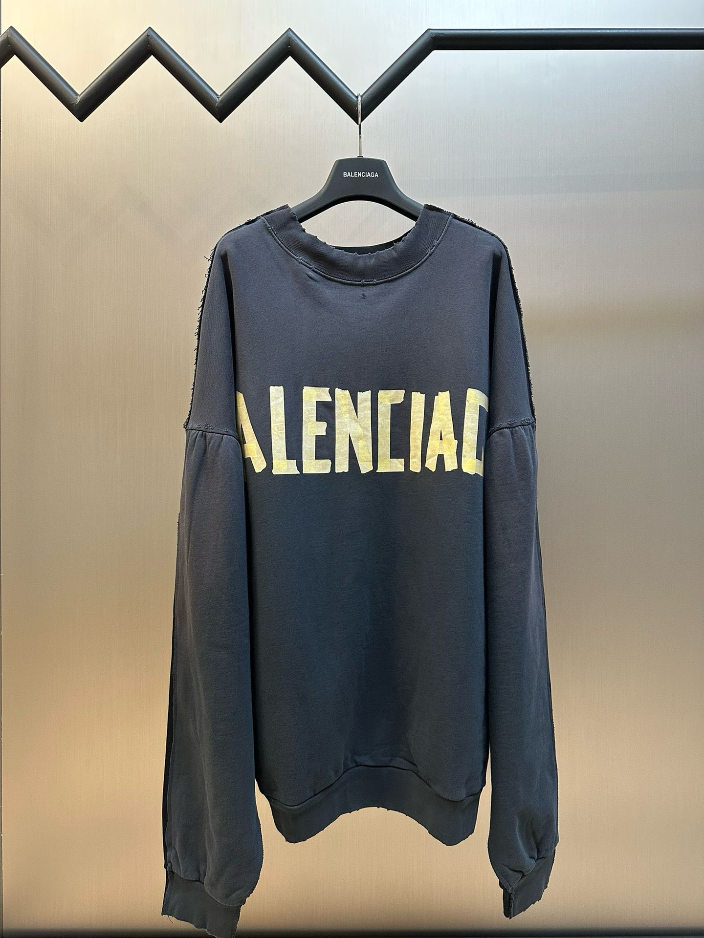 1:1 Version double sided paper 3M oversize hoodie