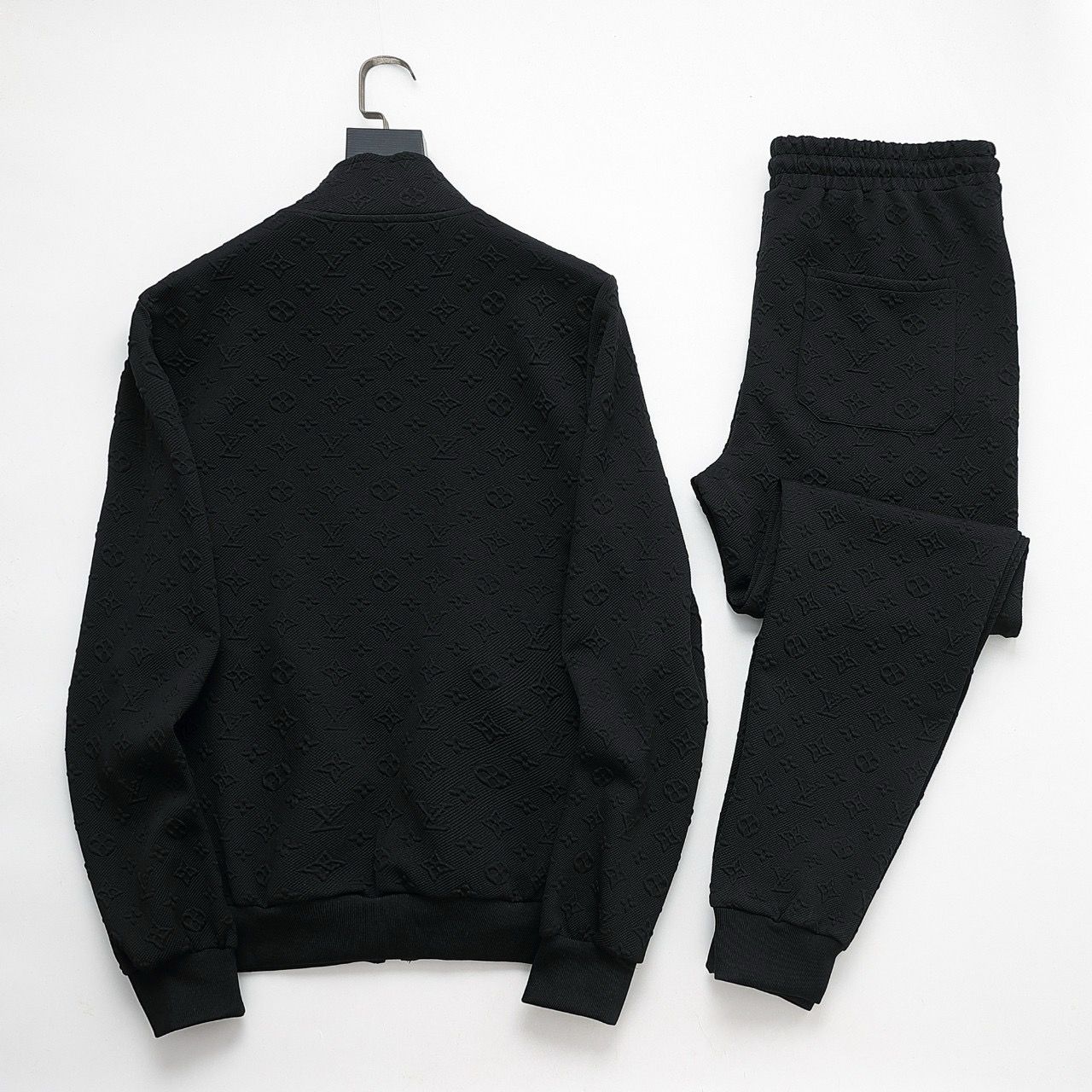 1:1 Version new arrival all black color tracksuit