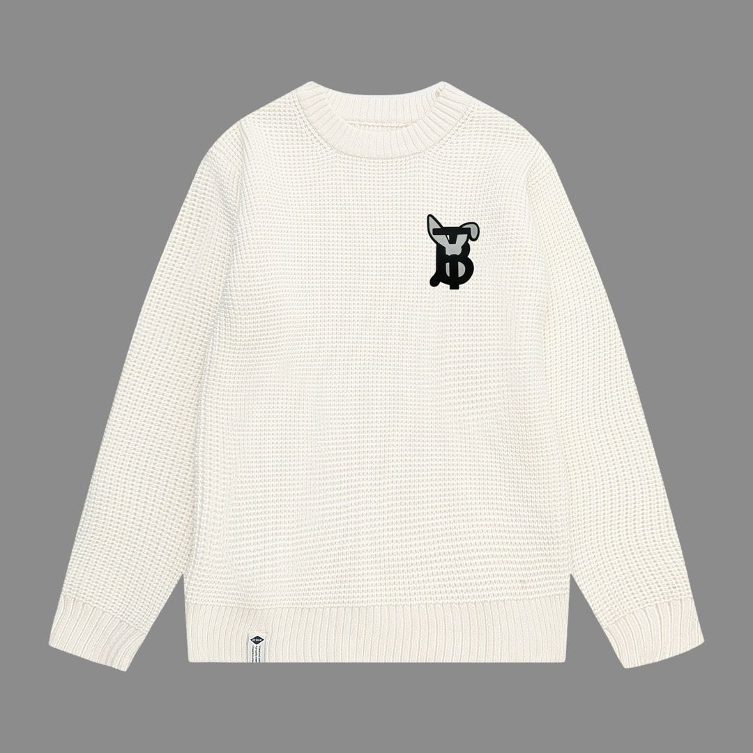 1:1 Version waffle fried chicken wool yarn sweater