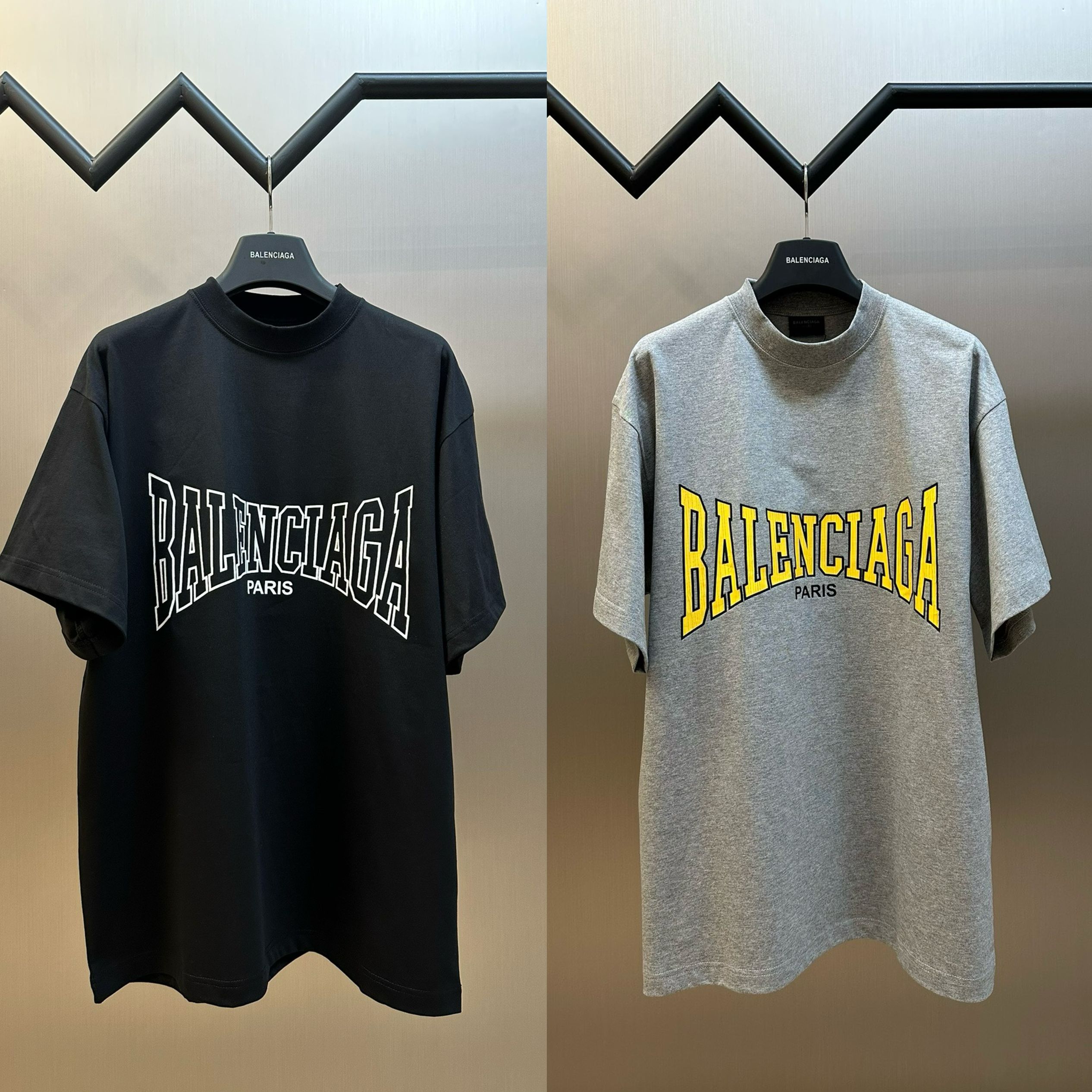 1:1 Version new crackle slogan letter tee
