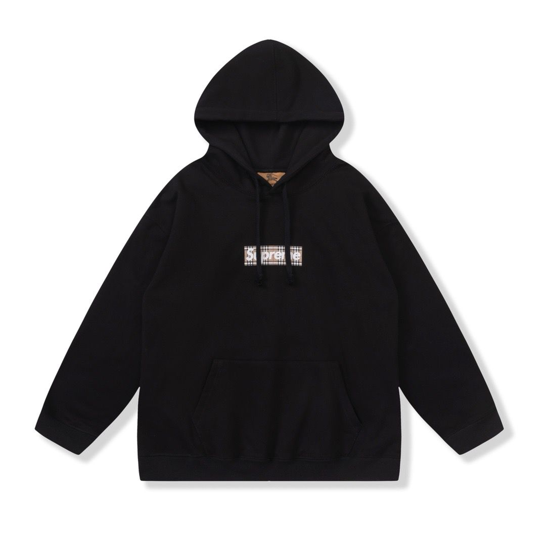 1:1 Version new arrvial SUP X BU collab hoodie