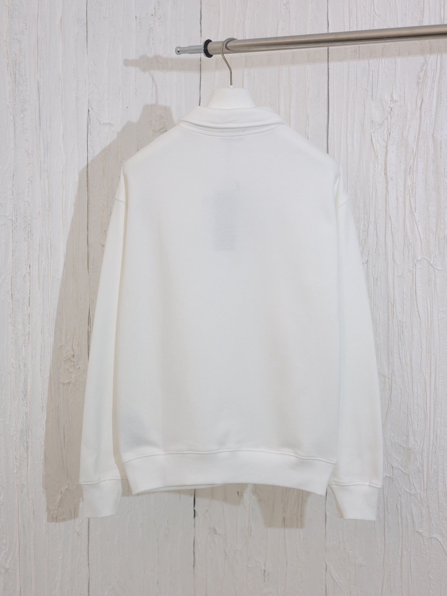 1:1 Verison new arrival white color polo long sleeve