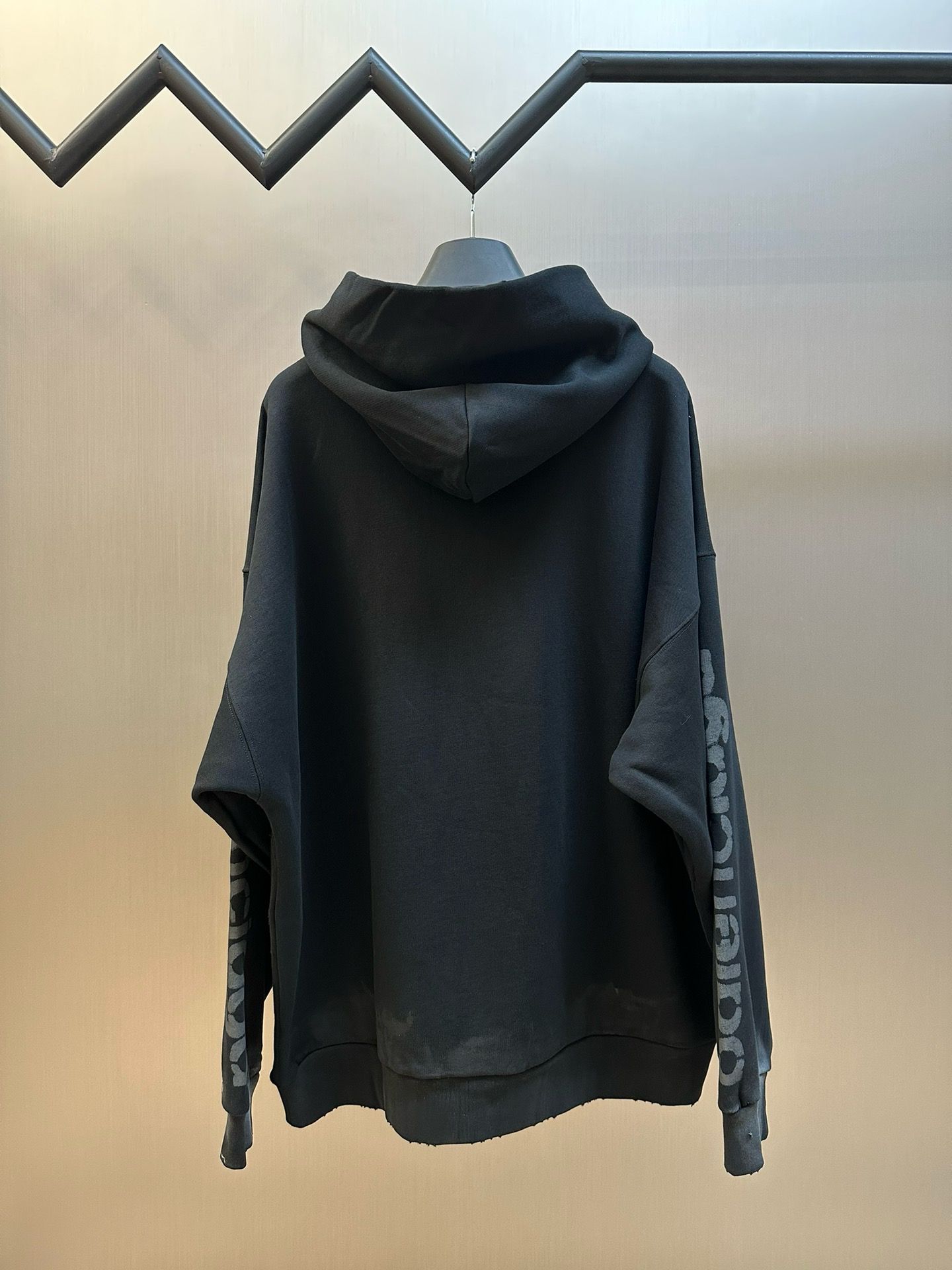 1:1 Version 3B vintage washing mud dyed ovesize hoodie