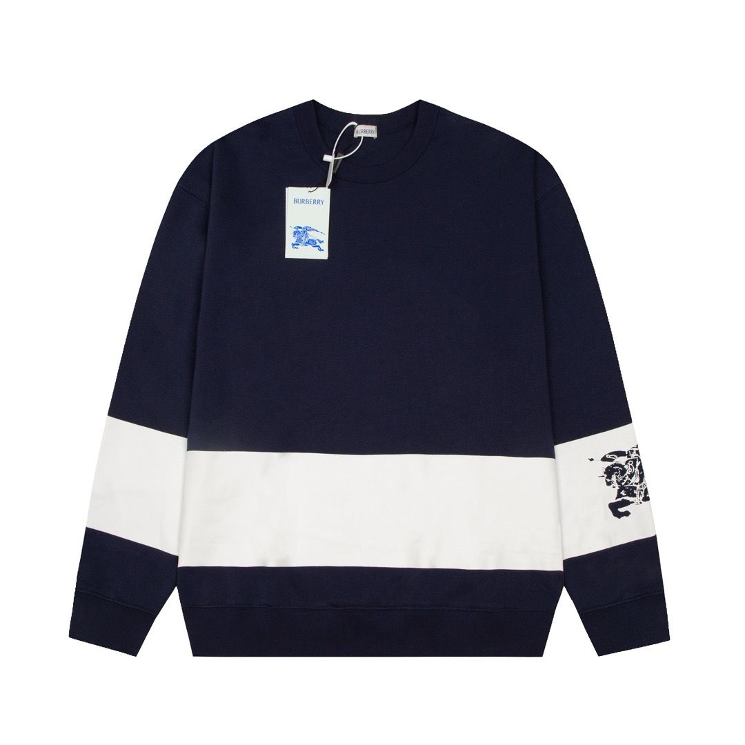 1:1 Version new arrvial war horse sleeve crewneck hoodie