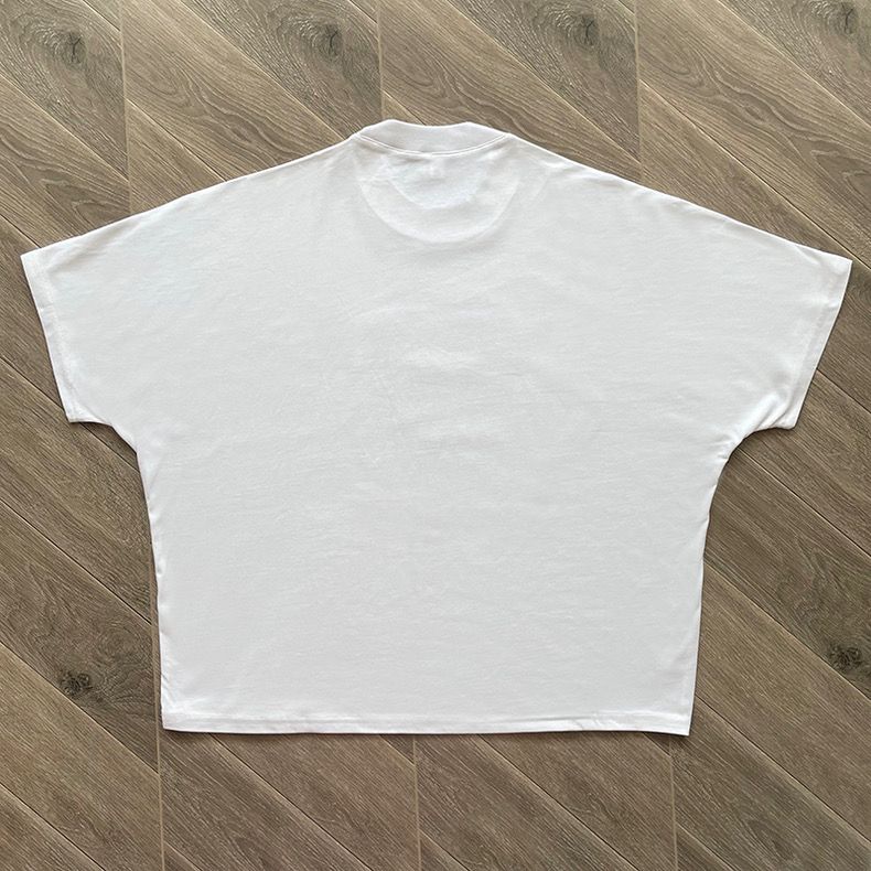 1:1 Version white with blur print tee