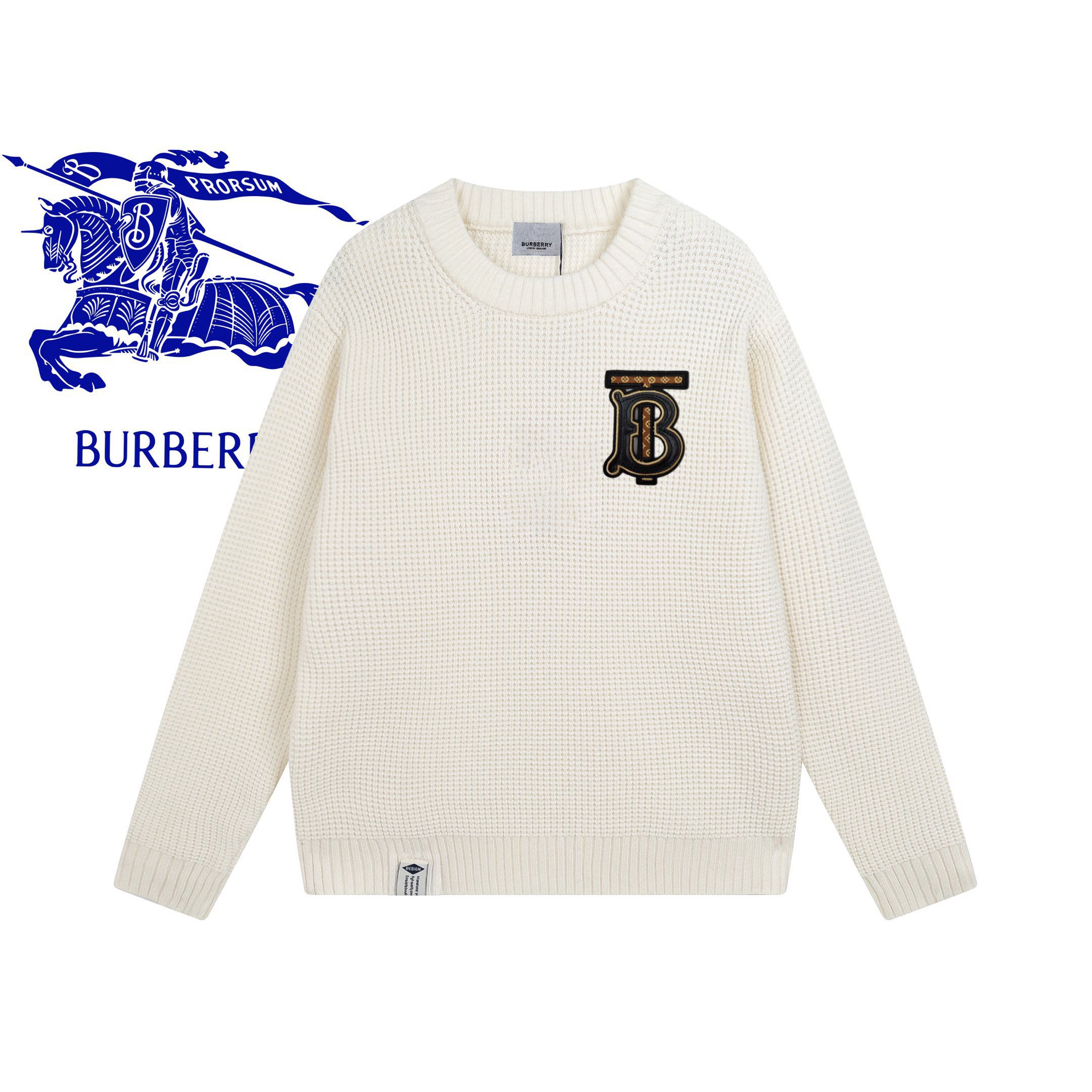 1:1 Version new B print sweater