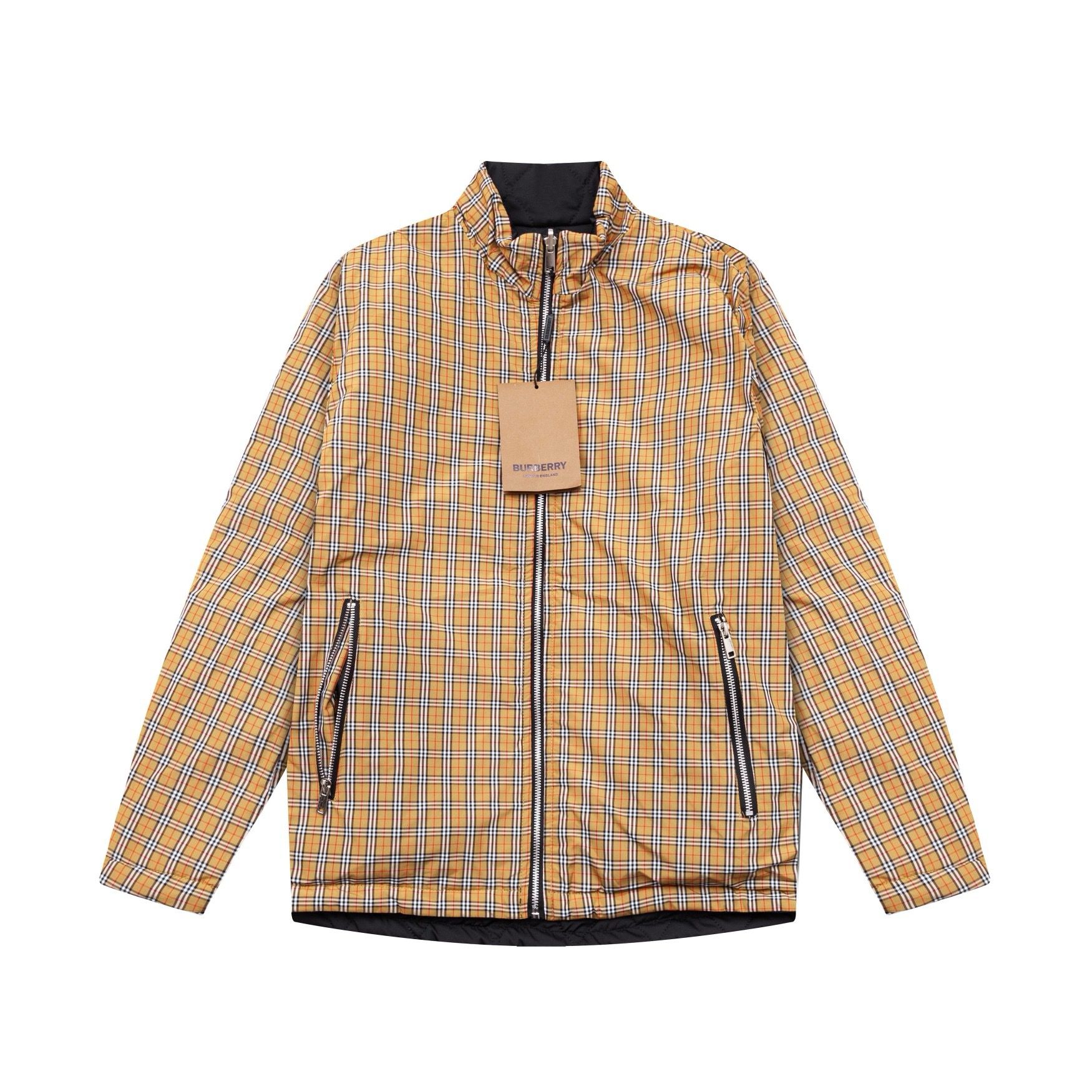 1:1 Version double side wearing new style 3D grid quilted jacket