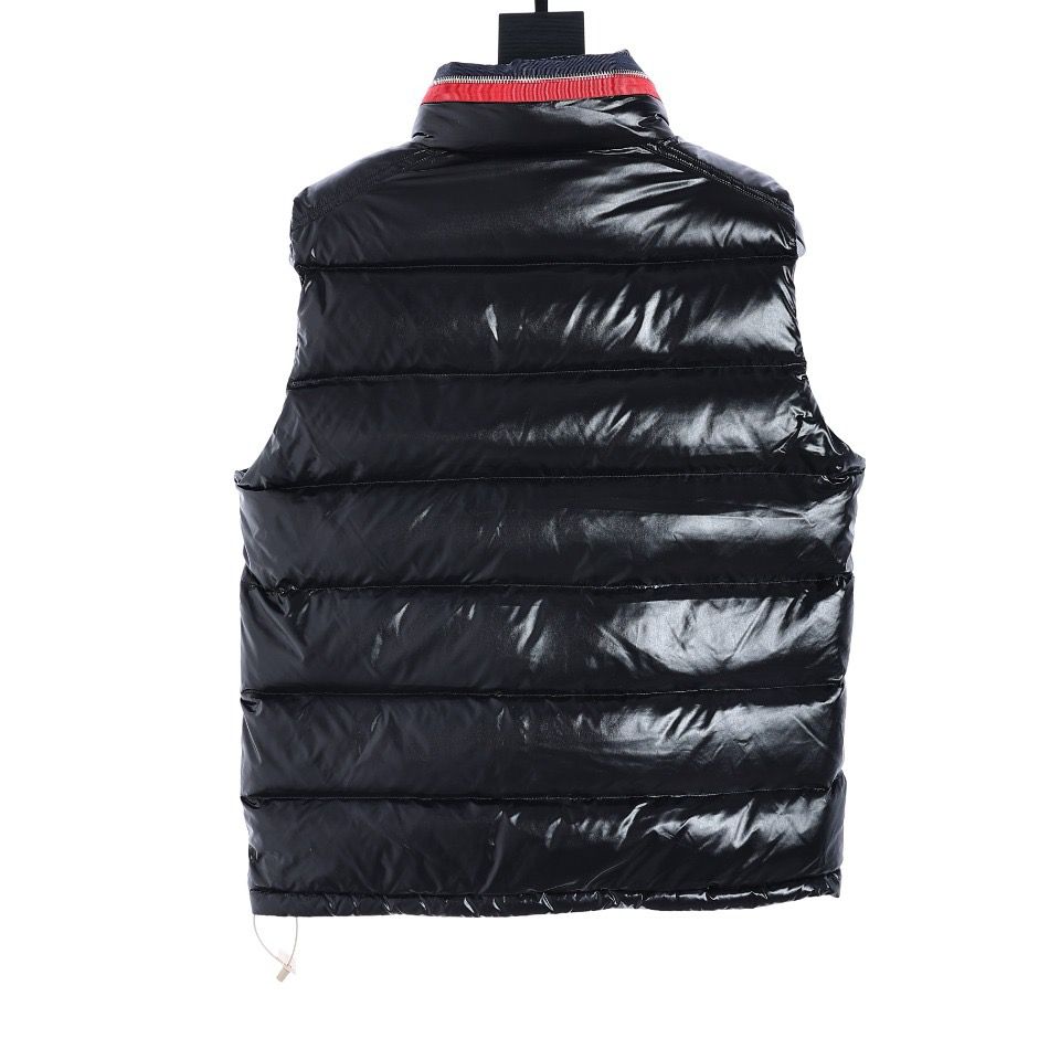 1:1 Top version new standing collar invisible cap down jacket