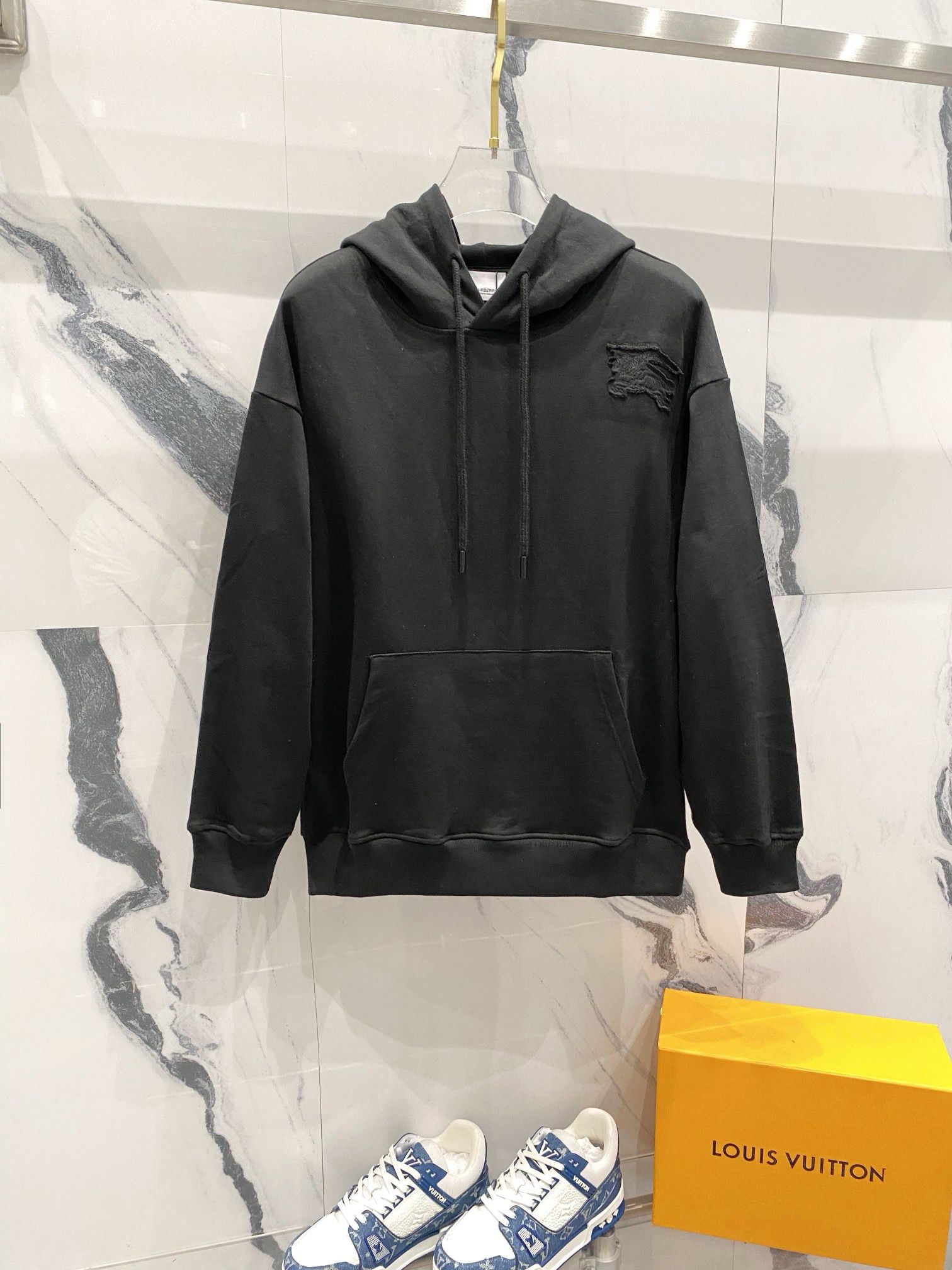 1:1 Version new all black color tracksuit