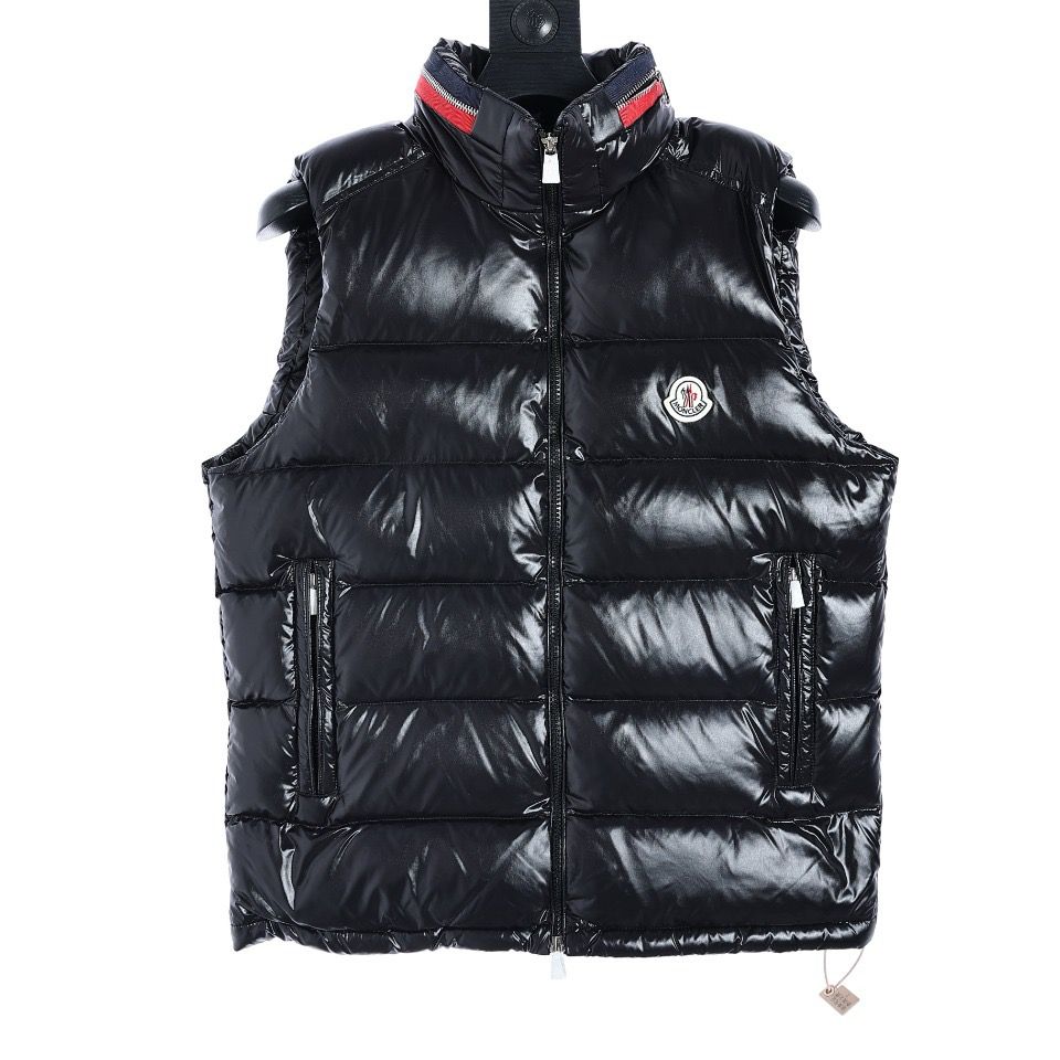 1:1 Top version new standing collar invisible cap down jacket