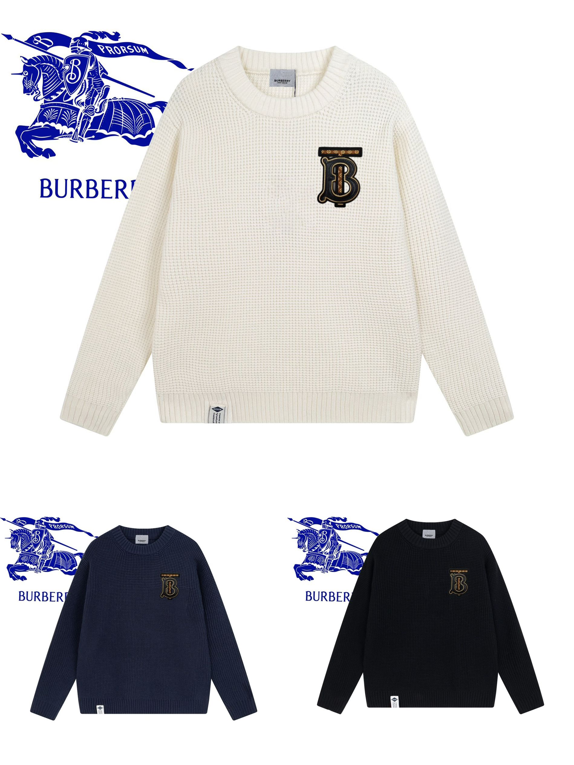 1:1 Version new B print sweater