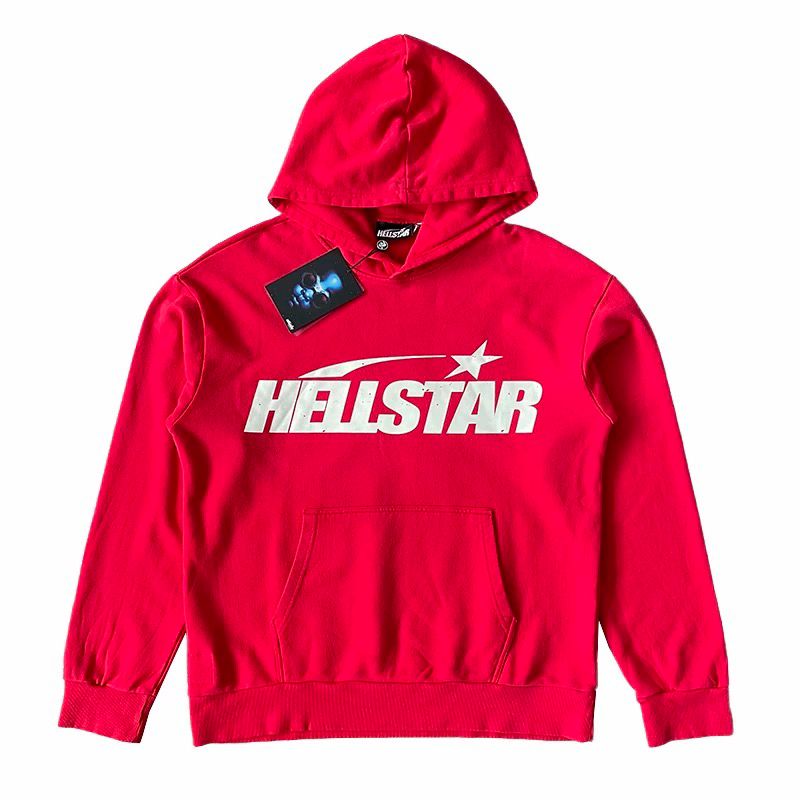 1:1 Version washing uniform red hoodie