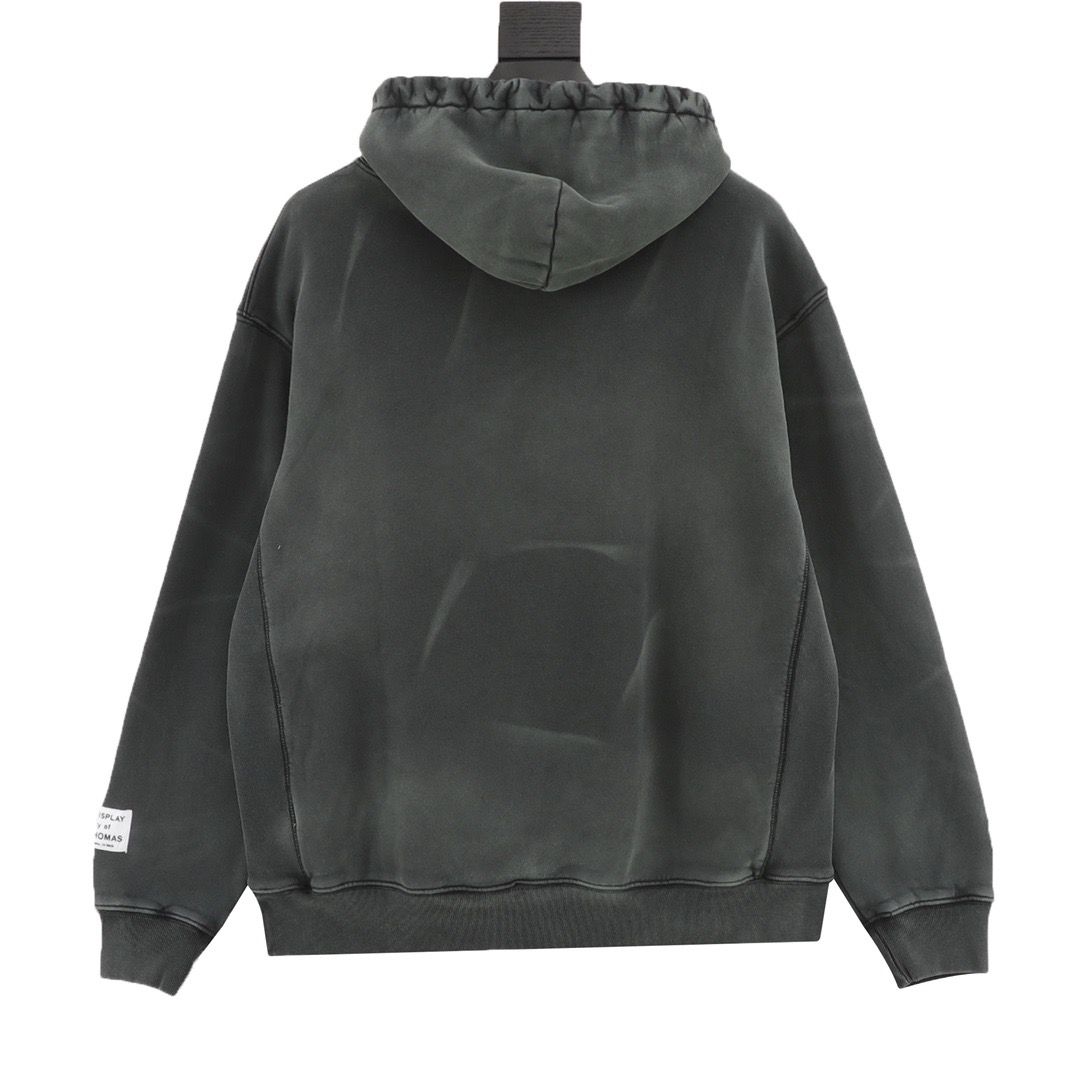 1:1 Top version washing water ripple hoodie