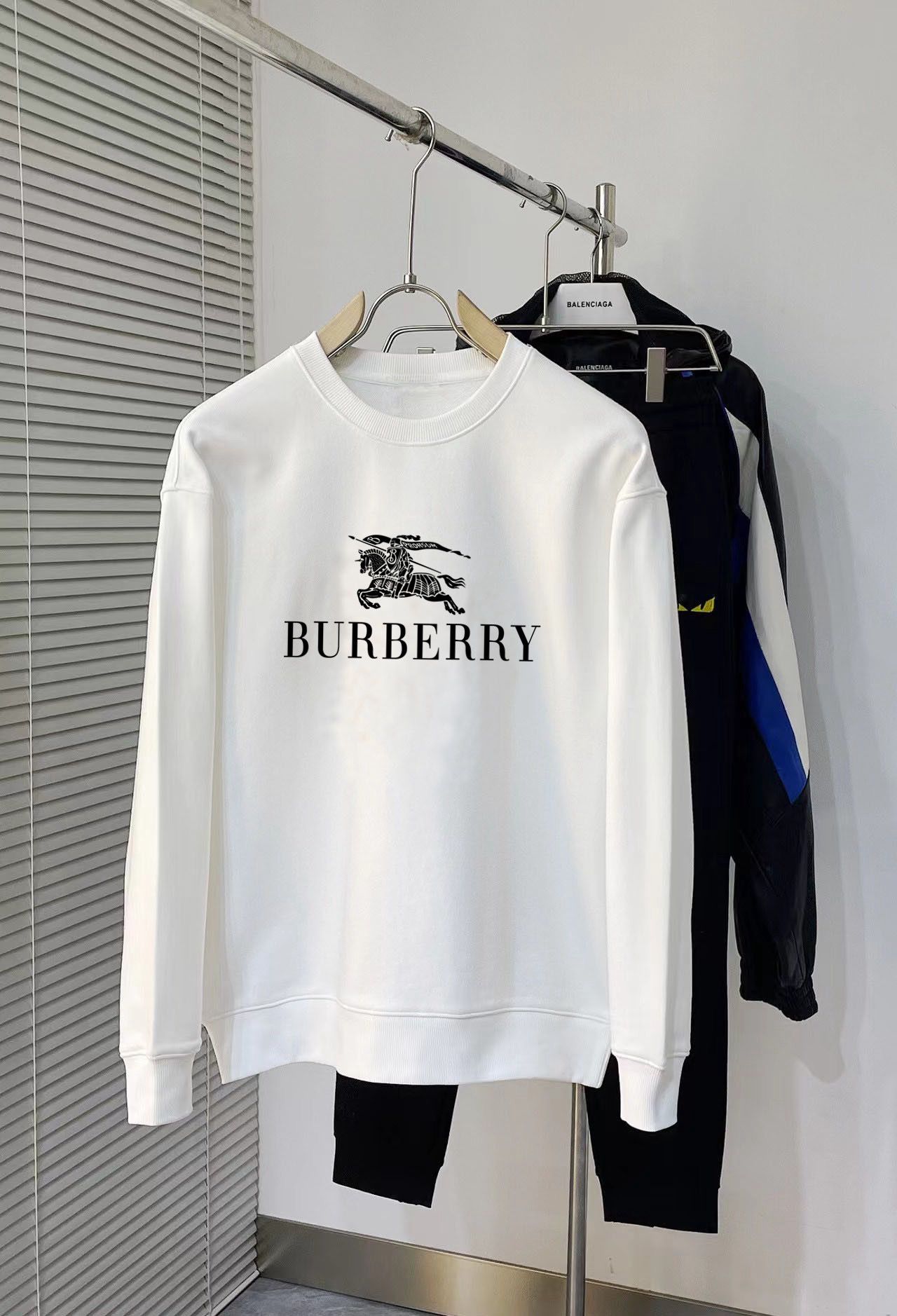 1:1 version new basic color crewneck