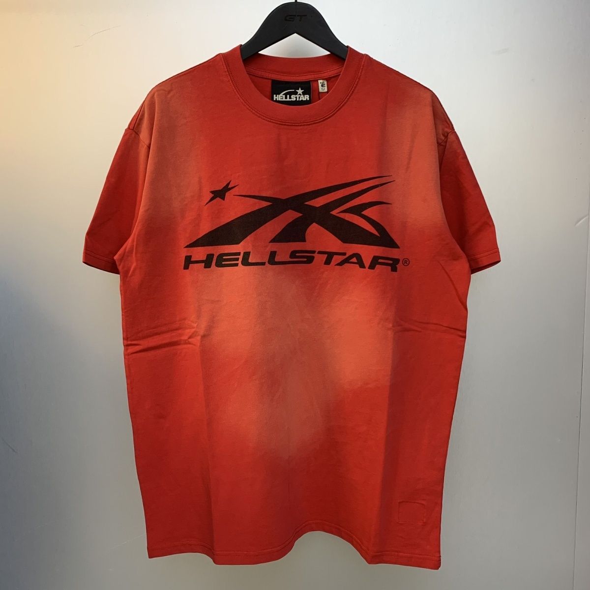 New arrival washing red color tee