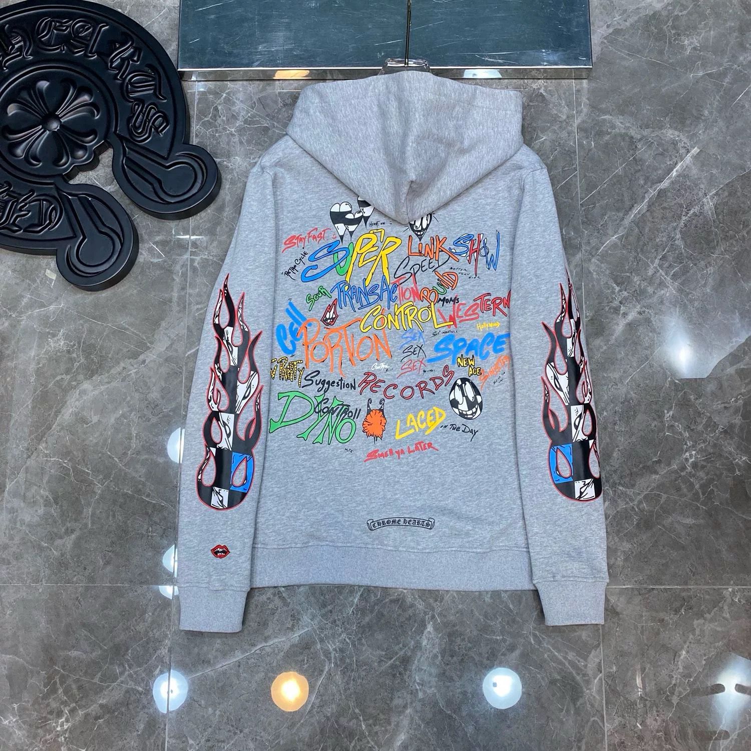 New arrival scrawl painting hoodie