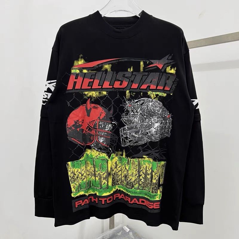 New arrival helmet skill printing tee