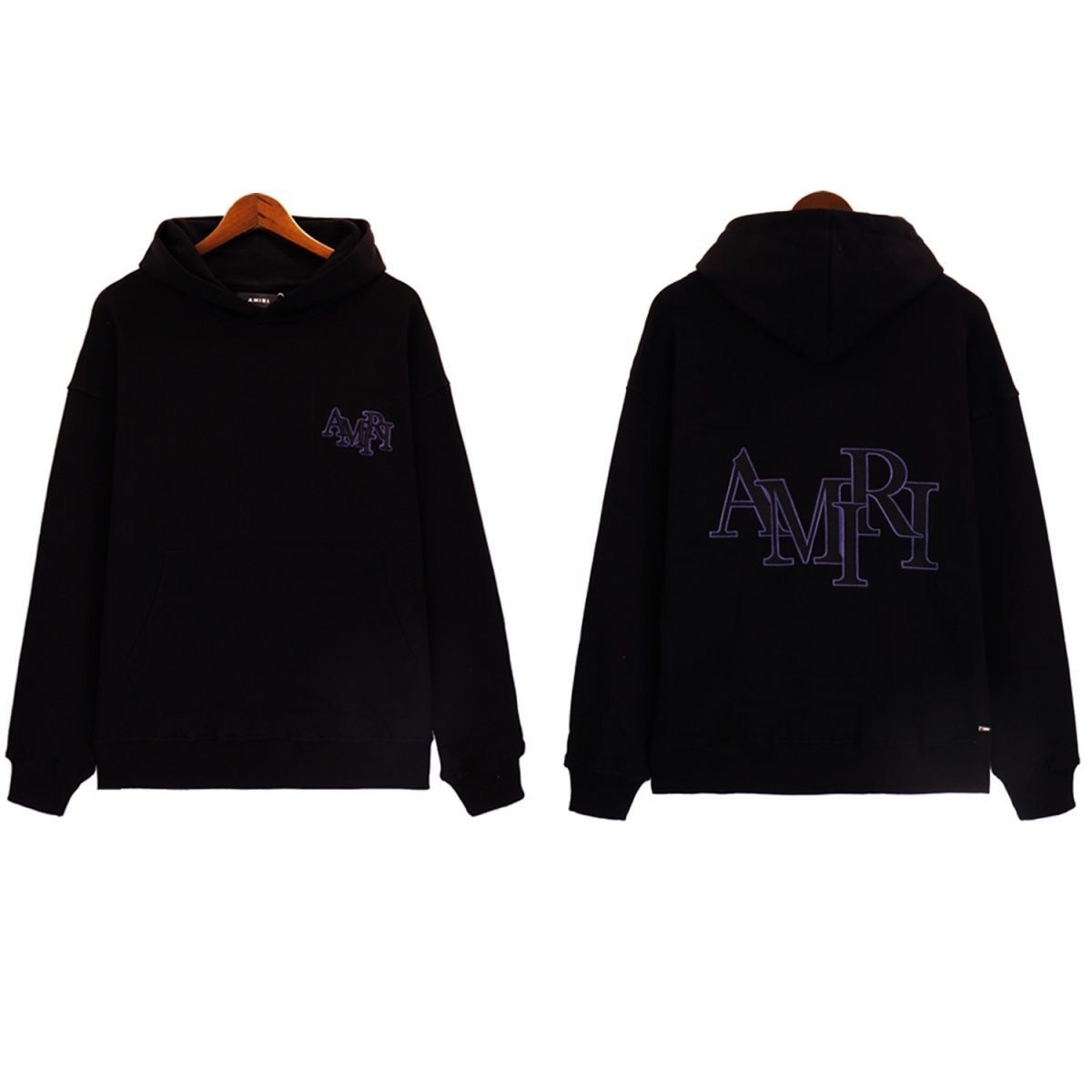 New arrival basic color with embroidery logo hoodie