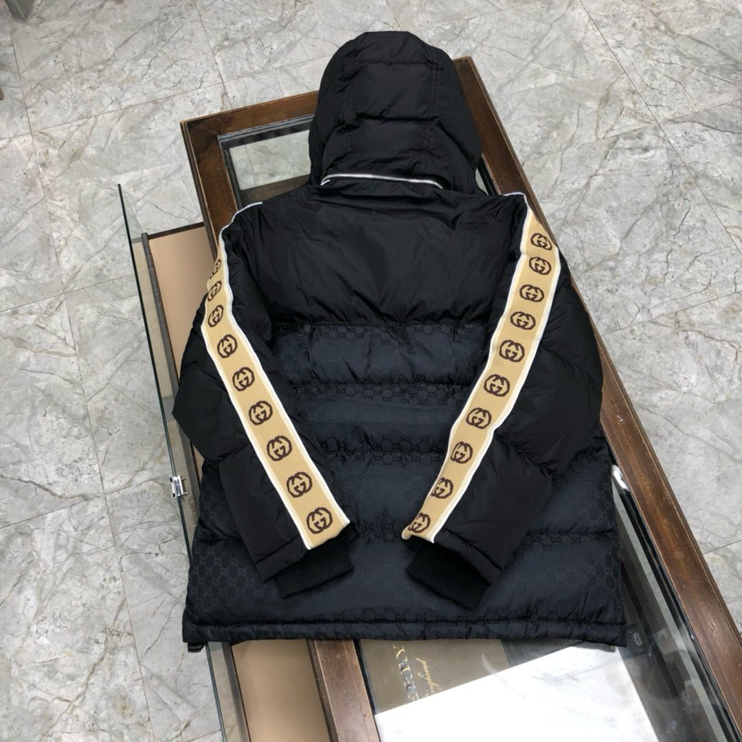 1:1 Version new reflective ribbon down jacket