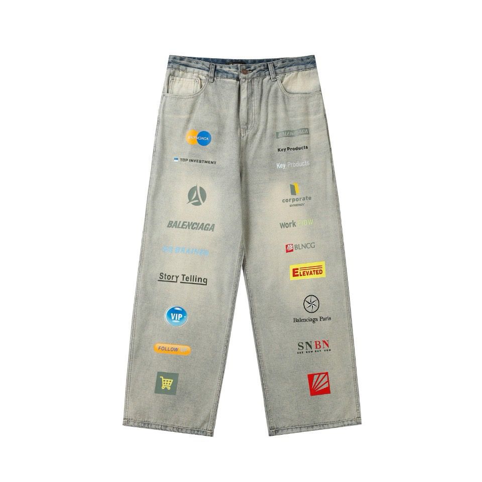 1：1 Version new arrival blue jeans