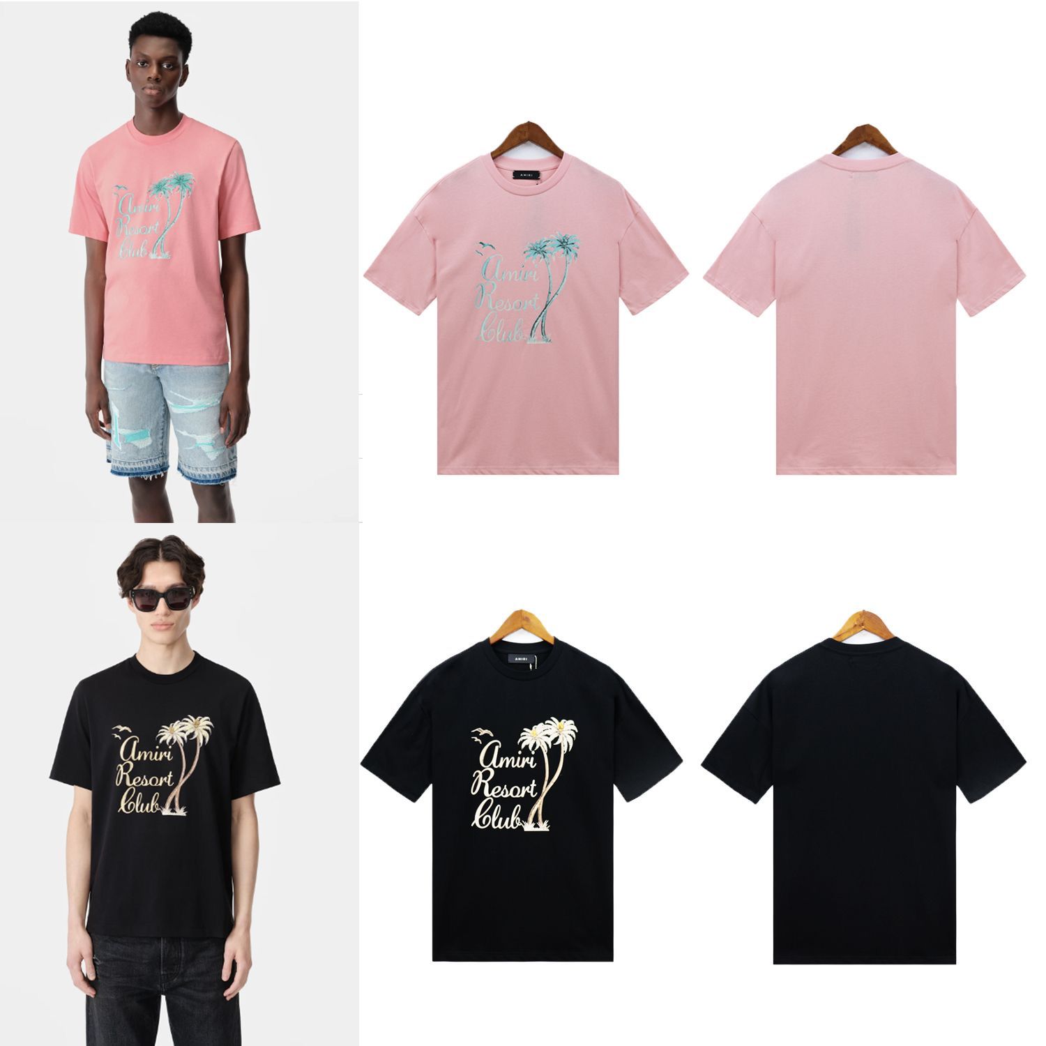 New arrival stylee basic style with tree print tee