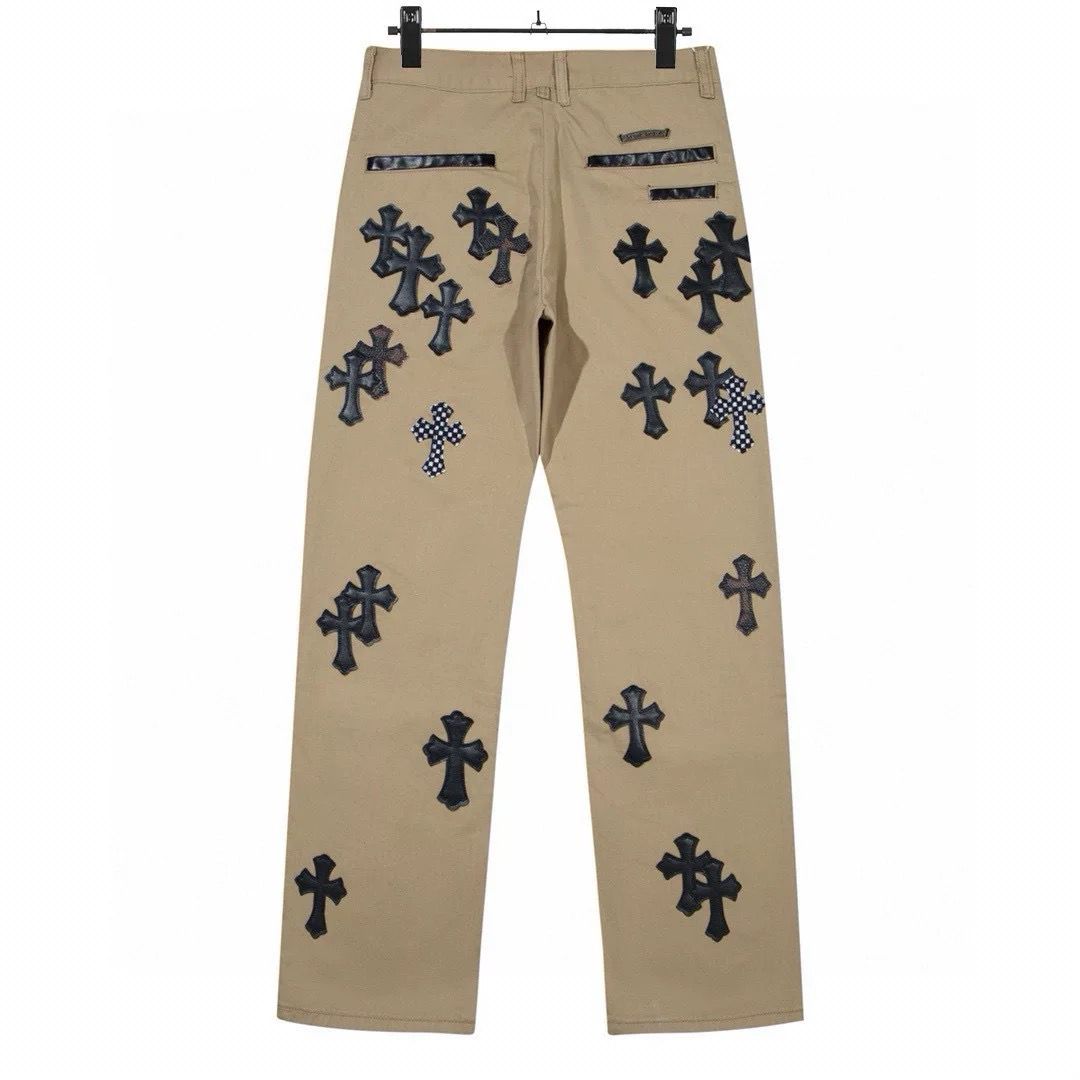 1:1 Version new arrival khaki color cross jeans