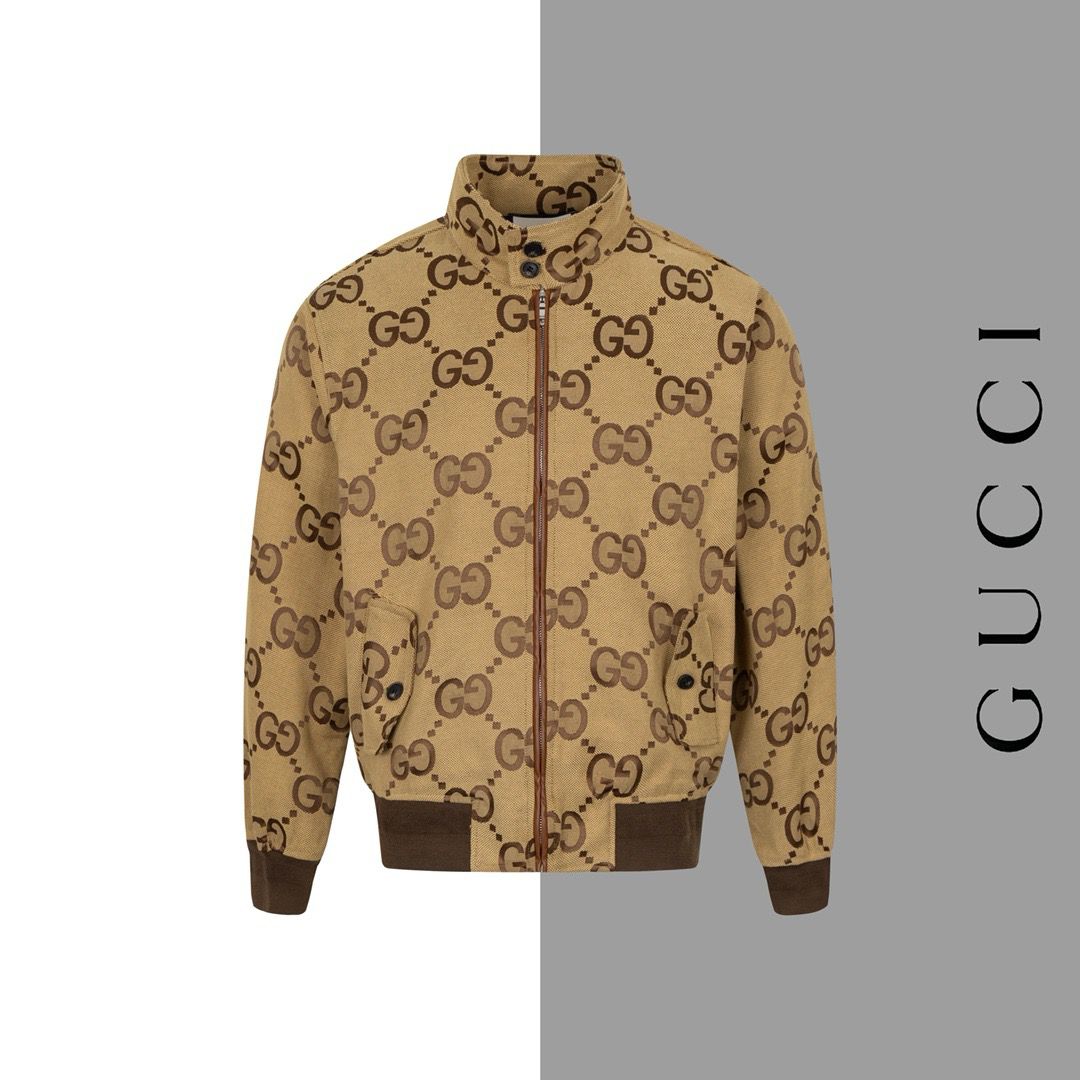 1:1 Verison new full logo zipper jacket