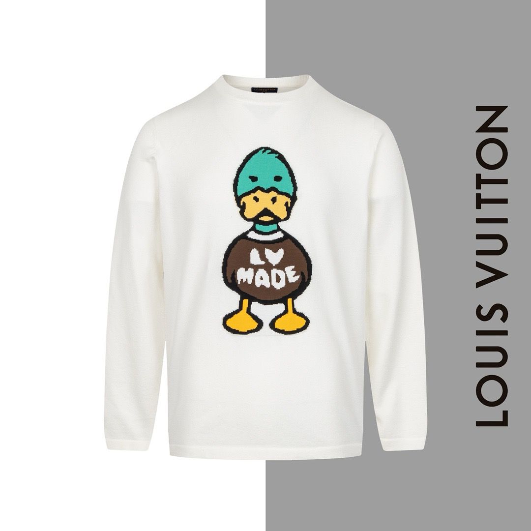 1:1 Version new arrival duck pattern sweater