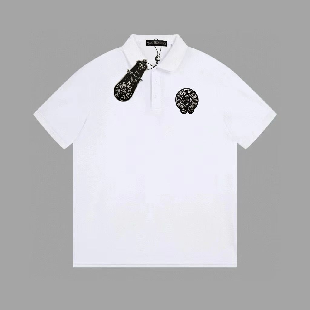 1:1 Version horse shoes logo polo tshirt