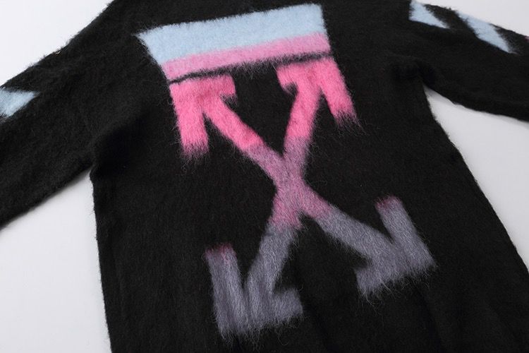 1:1  Arrow Purple Loose mohair blend sweater