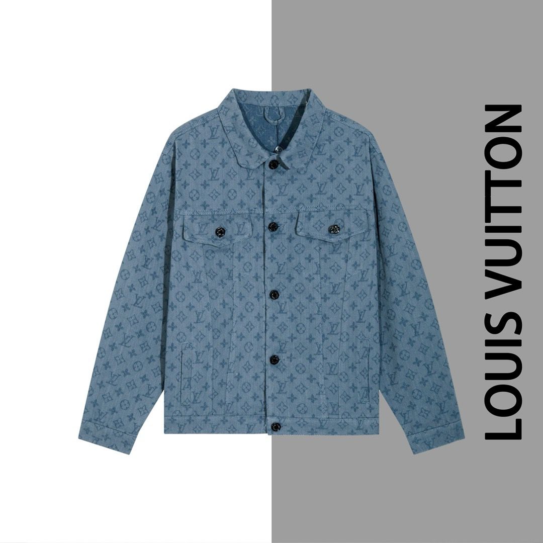 1:1 Version new arrival blue denim jacket