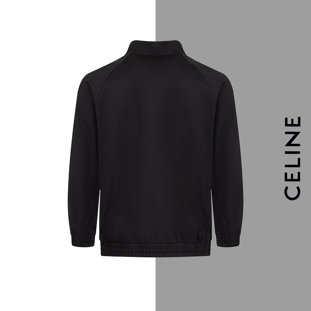1:1 Version new arrival classic black zipper jacket