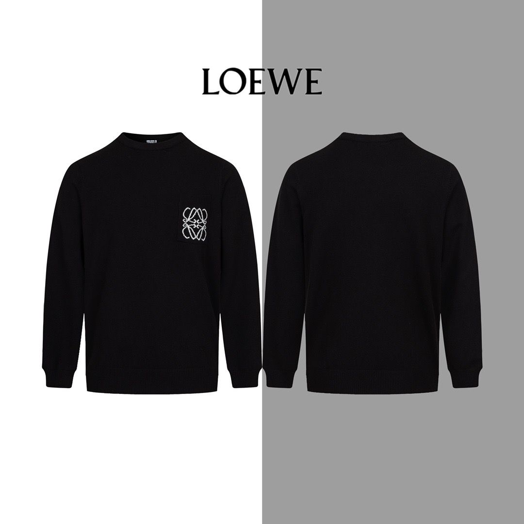 1:1 Version new all black sweater