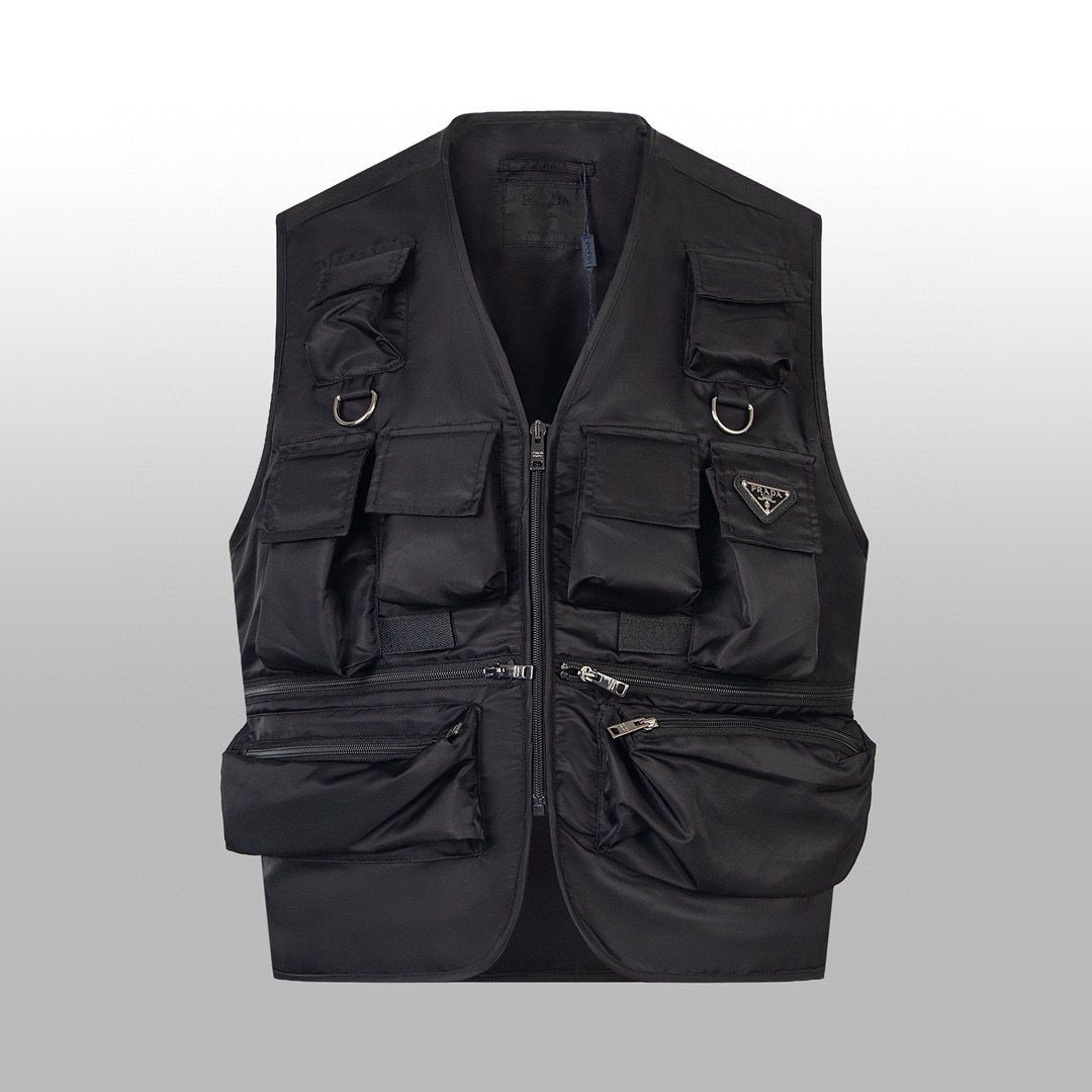 1:1 version cargo nylon thick vest