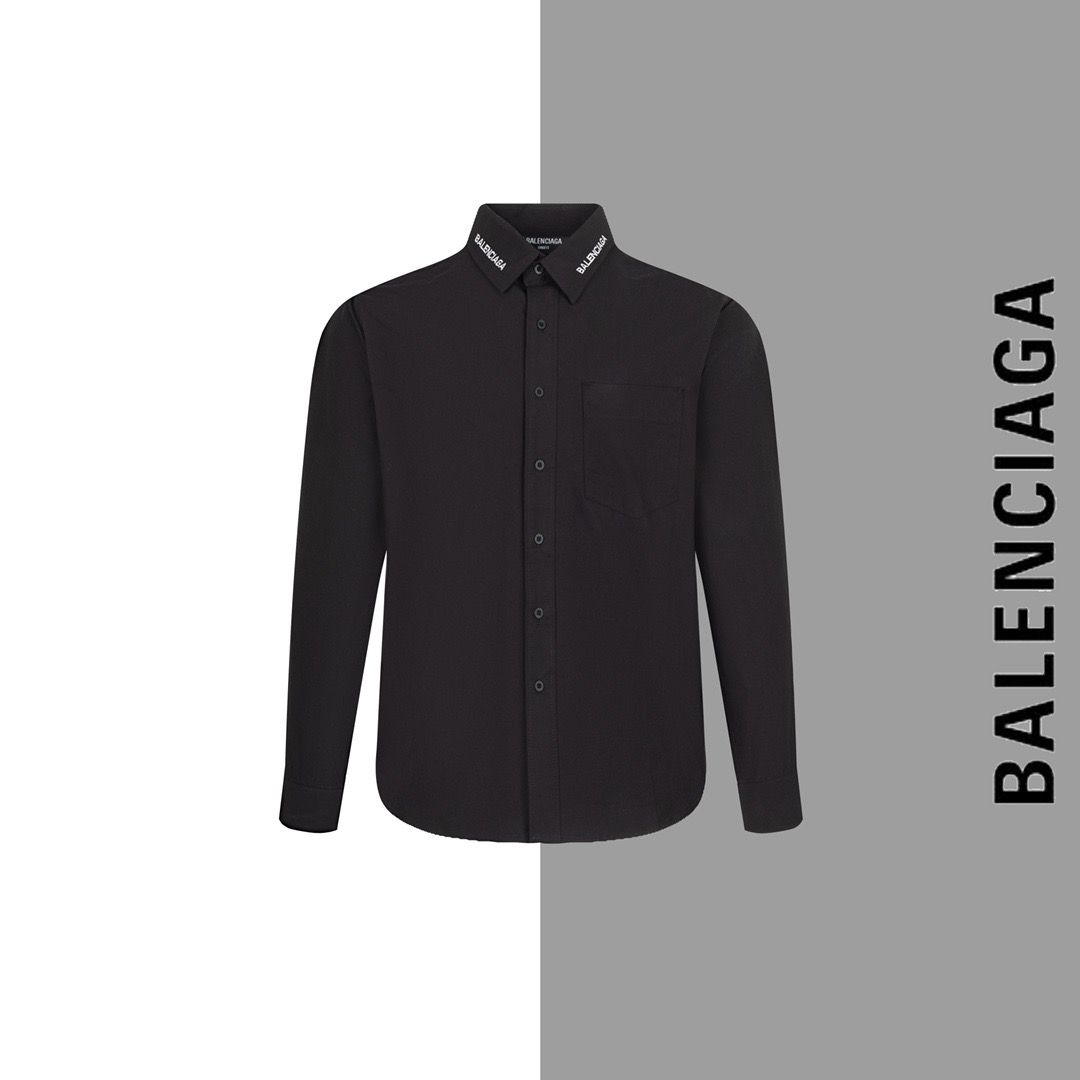 1:1 Version new collar letter logo embroidery shirt jacket