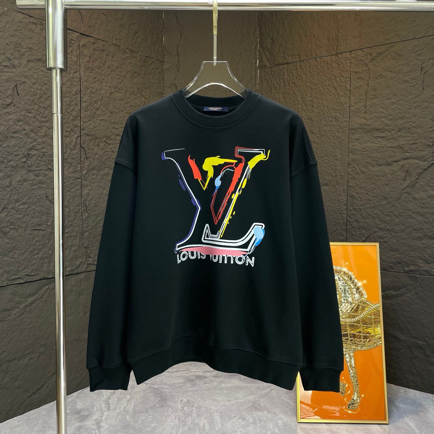 1:1 Version new cotton crewneck hoodie