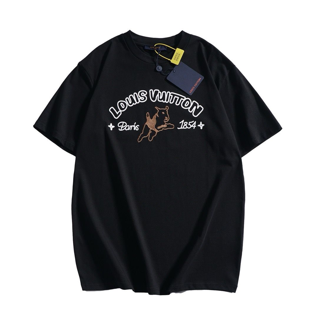 1:1 Version jumping dog tee