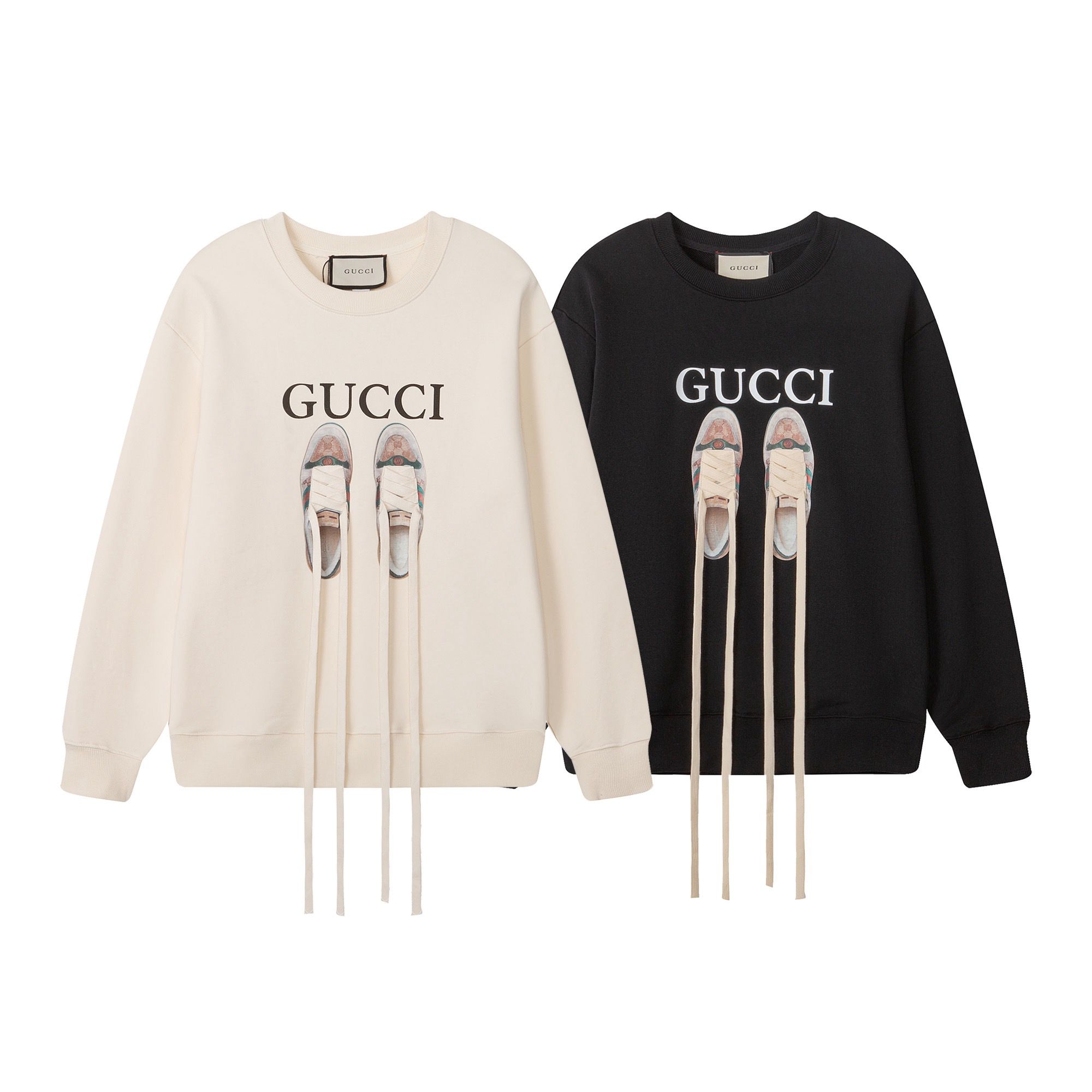 1:1 quality new shoes in front crewneck hoodie
