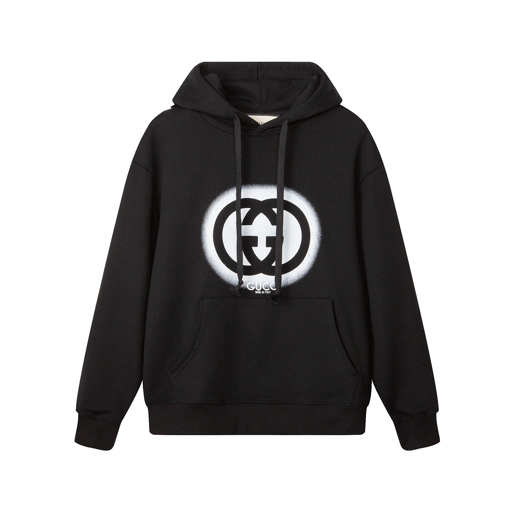 1:1 New arrival basic circle logo print hoodie